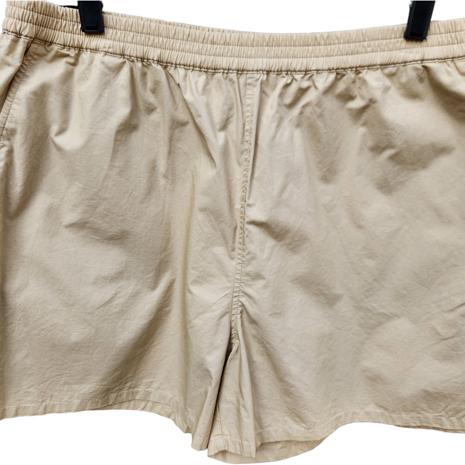 BP. BP. Cotton Athletic Shorts Womens Large Beige Nougat Kacki Size 36" / US 14 / IT 50 - 5 Thumbnail