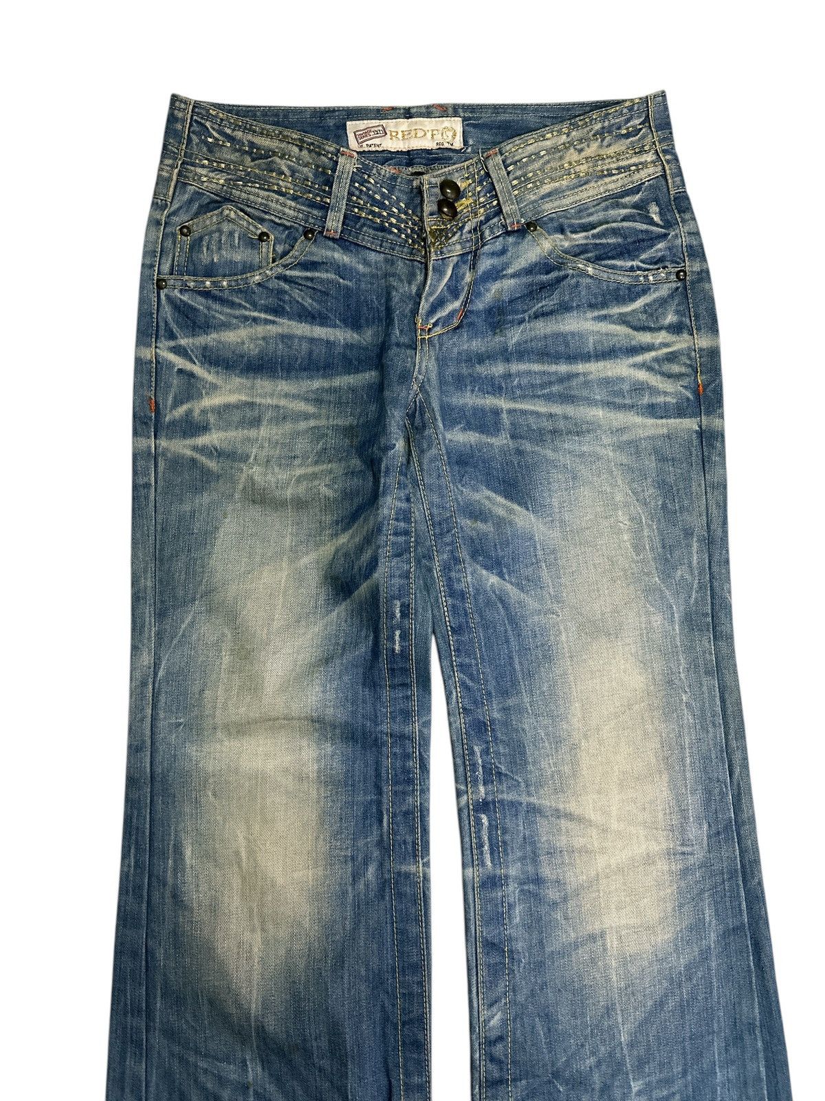 Kapital Flare🎌💥Bootcut Redpepper Denim Jeans . Size US 30 / EU 46 - 5 Thumbnail