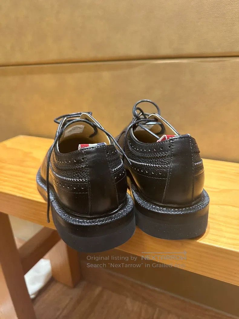 Thom Browne Thom Browne Black leather shoes Size US 7 / EU 40 - 5 Thumbnail