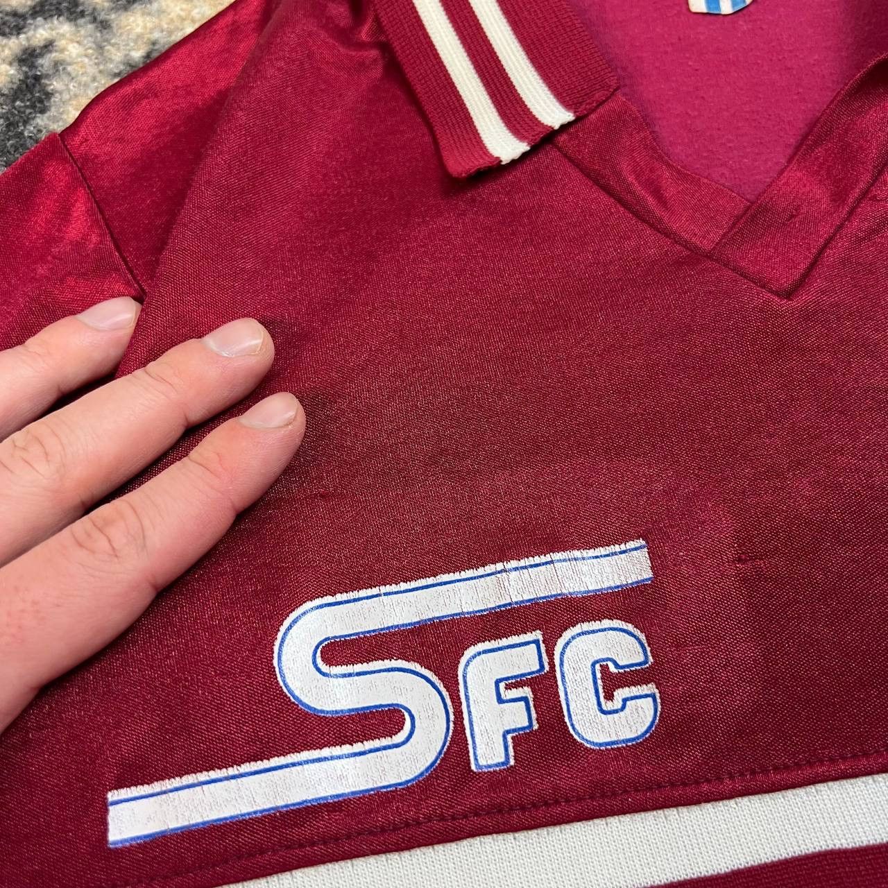 Adidas Servette 1983-86 Adidas West Germany Vintage Football Shirt Size US M / EU 48-50 / 2 - 5 Thumbnail