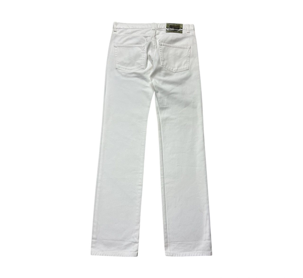 Roberto Cavalli Vintage Just Roberto Cavalli archive white denim jeans pants Size US 32 / EU 48 - 1 Thumbnail