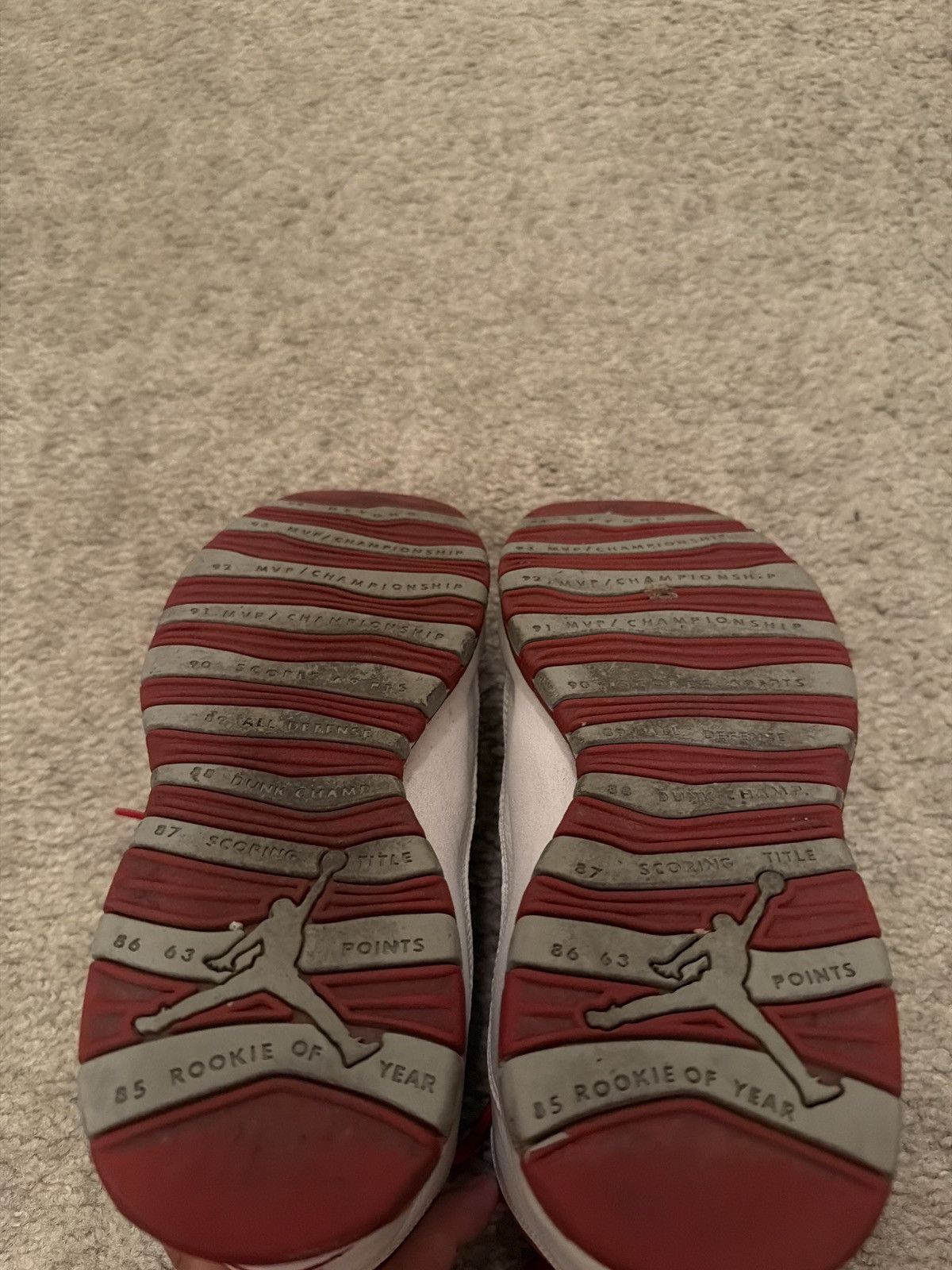 Jordan Brand Jordan 10 Red Steel Size US 10.5 / EU 43-44 - 5 Thumbnail