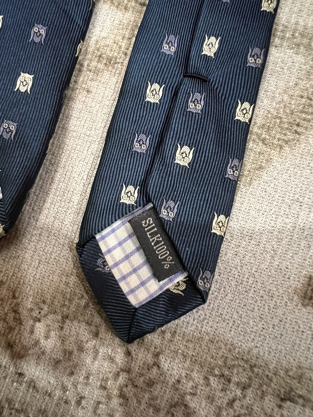 PERSON'S Vintage Persons Silk Tie Size ONE SIZE - 6 Thumbnail