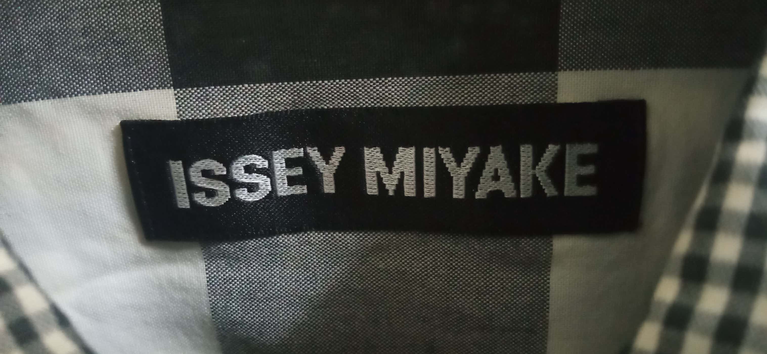 Issey Miyake 🔥🔥 Rare Vintage Issey Miyake Checked Shirt Size US L / EU 52-54 / 3 - 3 Thumbnail