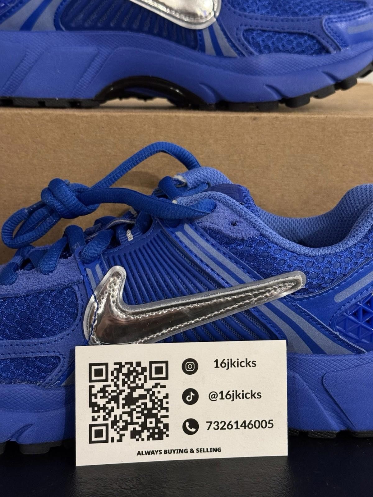 Nike Size 6.5 - Nike Air Zoom Vomero 5 Racer Blue W Size US 6.5 / IT 36.5 - 2 Thumbnail