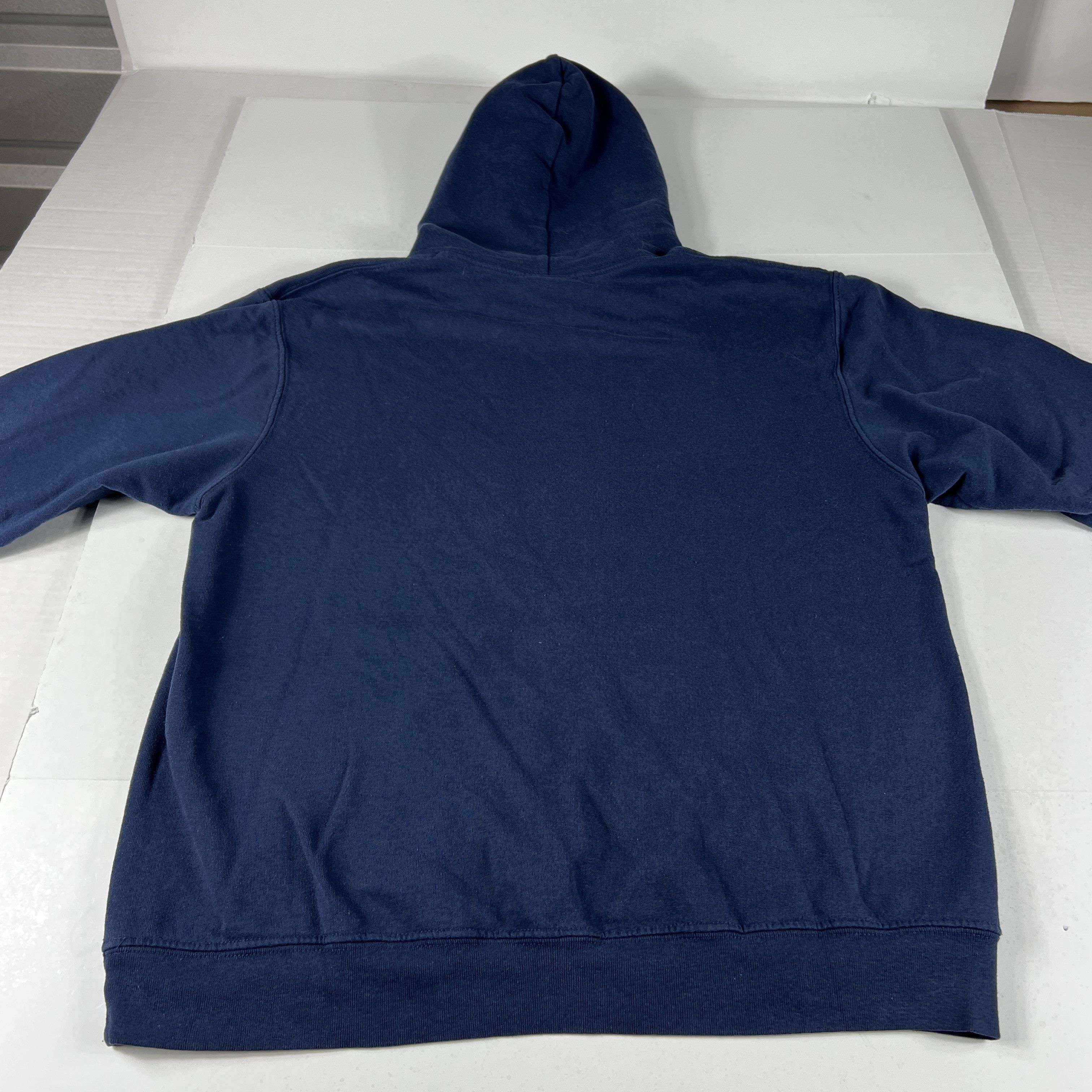 NFL Y2K NFL New England Patriots Sweatshirt Blue Faded Hoodie Size US M / EU 48-50 / 2 - 10 Thumbnail