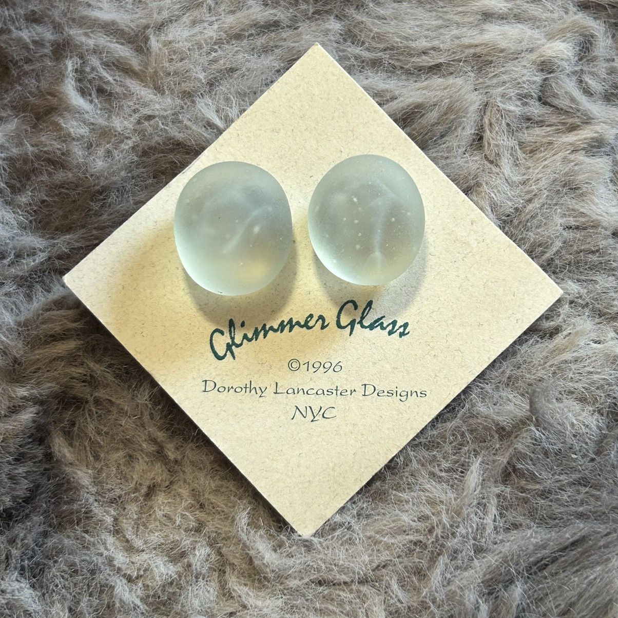 Other Vintage 90s Glimmer Glass by Dorothy Lancaster Designs NYC Size ONE SIZE - 3 Thumbnail