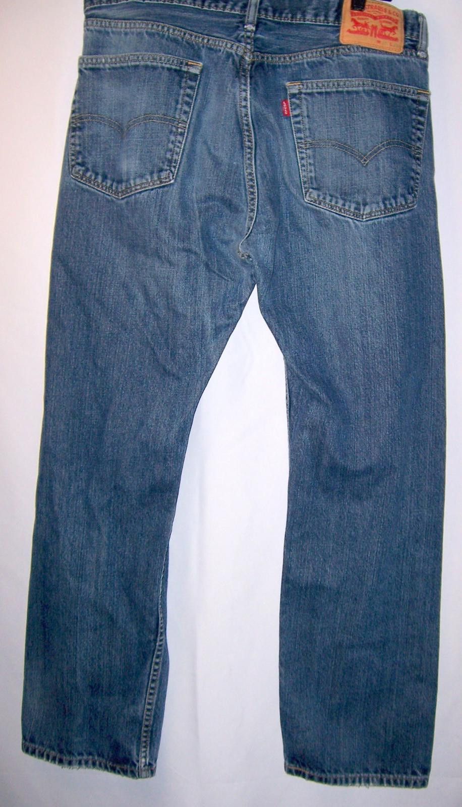 Levi's Levi's Men's 505 Regular Fit Jeans Tumbled Rigid 36W x 32L Size US 36 / EU 52 - 4 Thumbnail