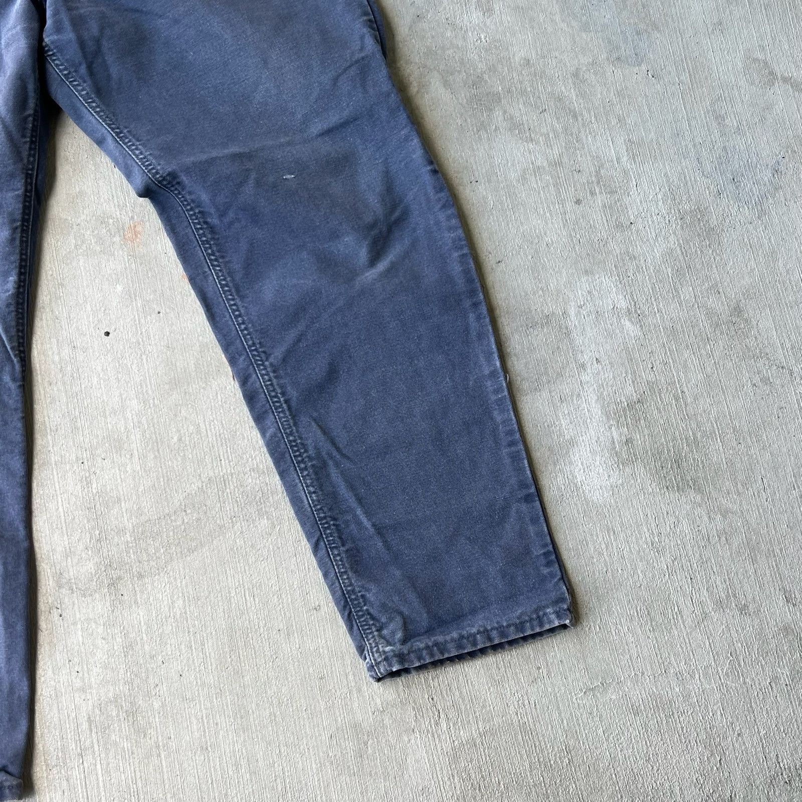 Carhartt × Vintage Carhartt ptb blue work wear carpenter pants Size US 35 - 9 Thumbnail