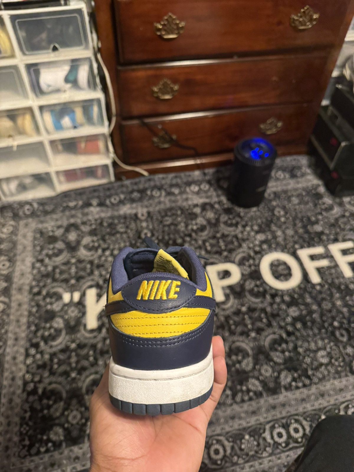 Nike Nike Dunk Low “Michigan” Size US 9 / EU 42 - 2 Thumbnail