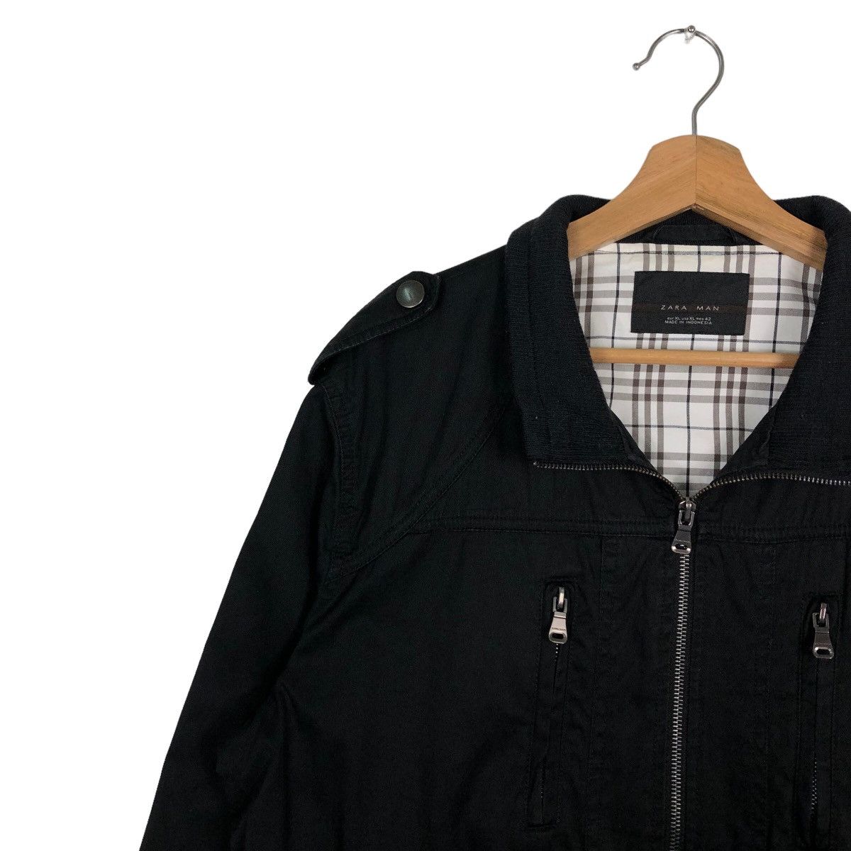 Japanese Brand 🔥Biker Bondage Parachute Jacket Double Breast Zara Man Size US XL / EU 56 / 4 - 7 Thumbnail