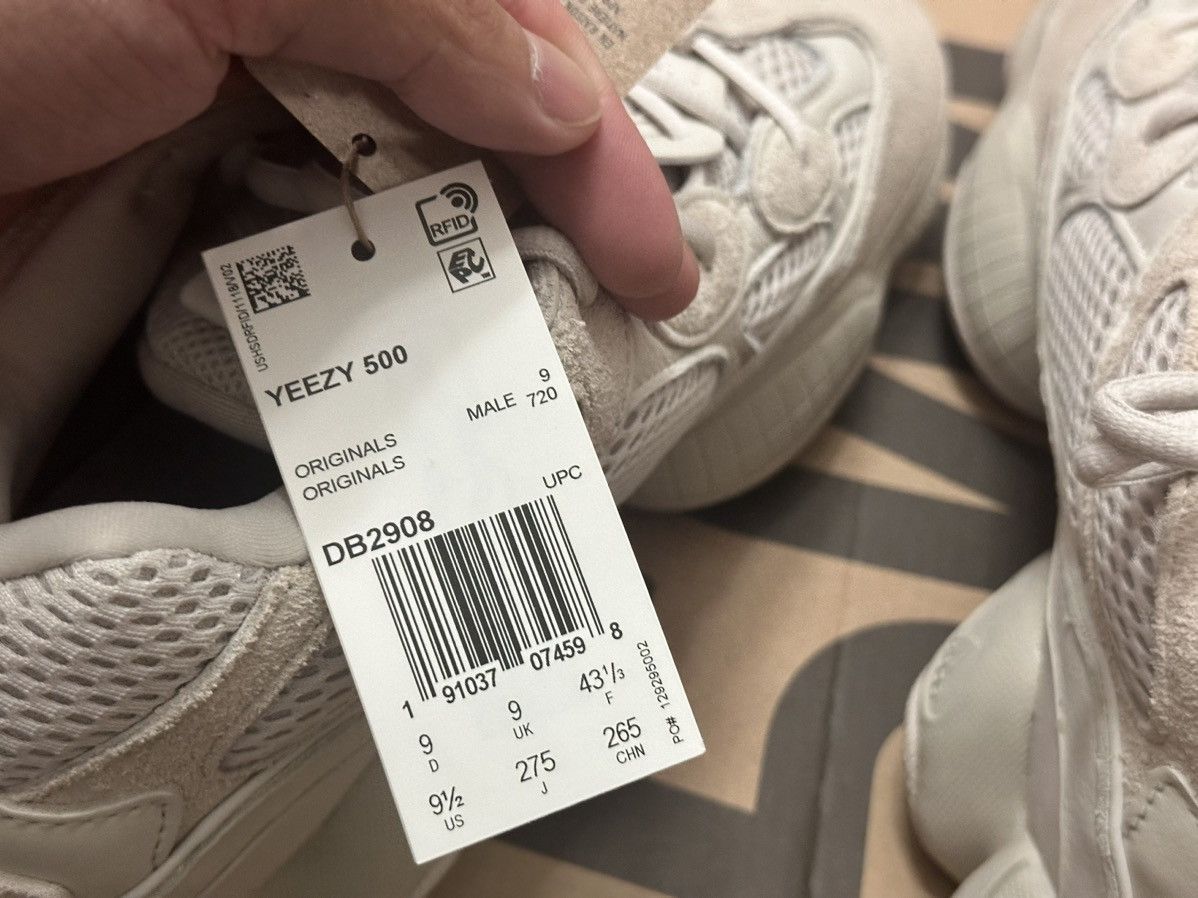 Adidas × Kanye West × Yeezy Adidas Yeezy 500 Size US 9.5 / EU 42-43 - 6 Thumbnail