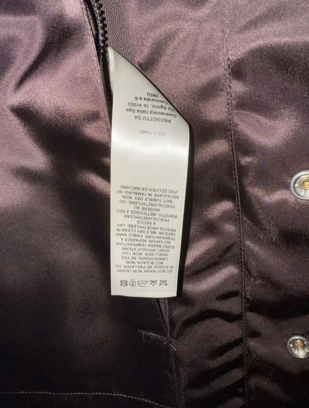 Rick Owens Rick Owens Burgundy Bauhaus Bomber Jacket Size US M / EU 48-50 / 2 - 5 Thumbnail