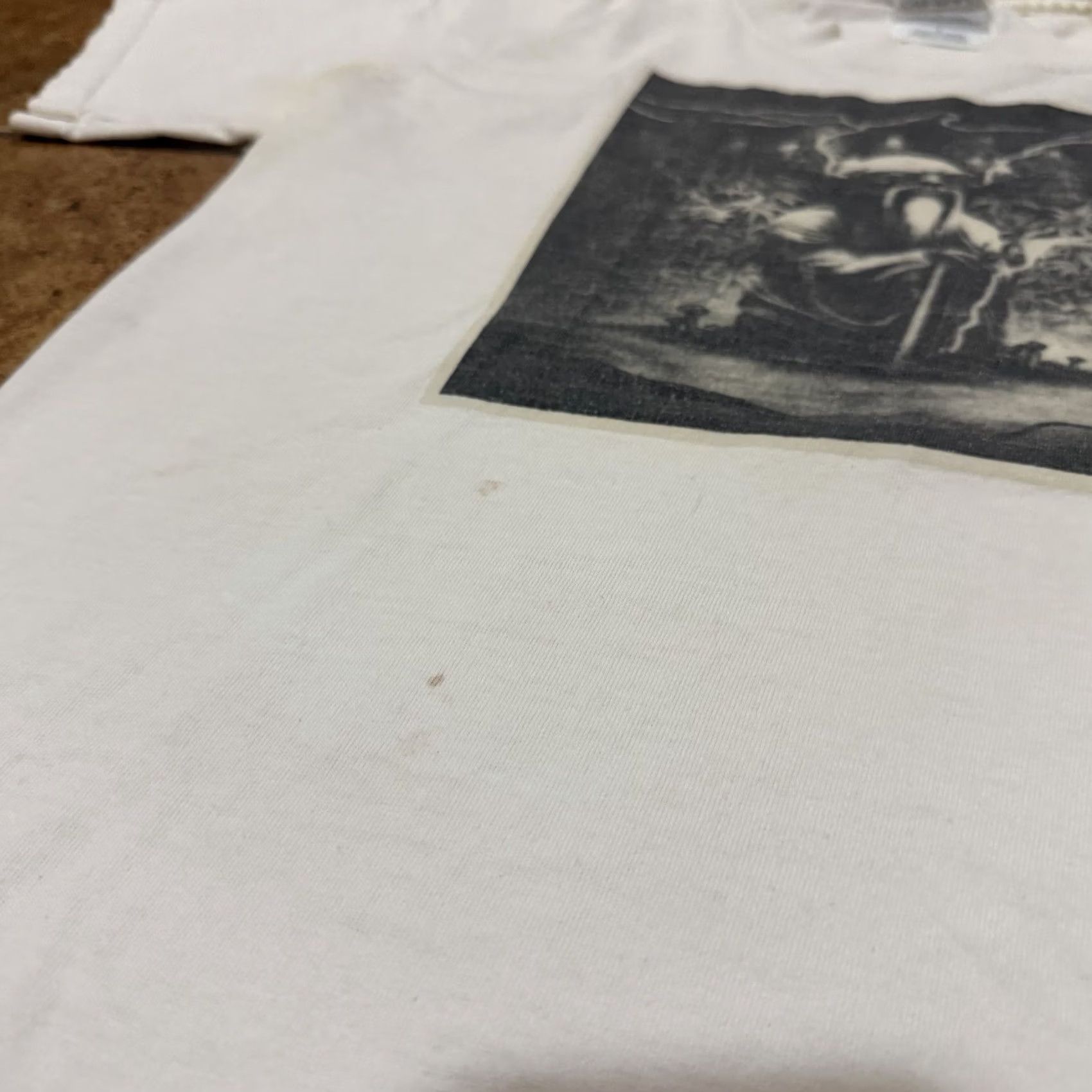Fruit Of The Loom VINTAGE Yoda Weed Shirt Parody Tee 90s Size S White Cotton Crew Neck Short Sleeve Men Size US S / EU 44-46 / 1 - 6 Thumbnail