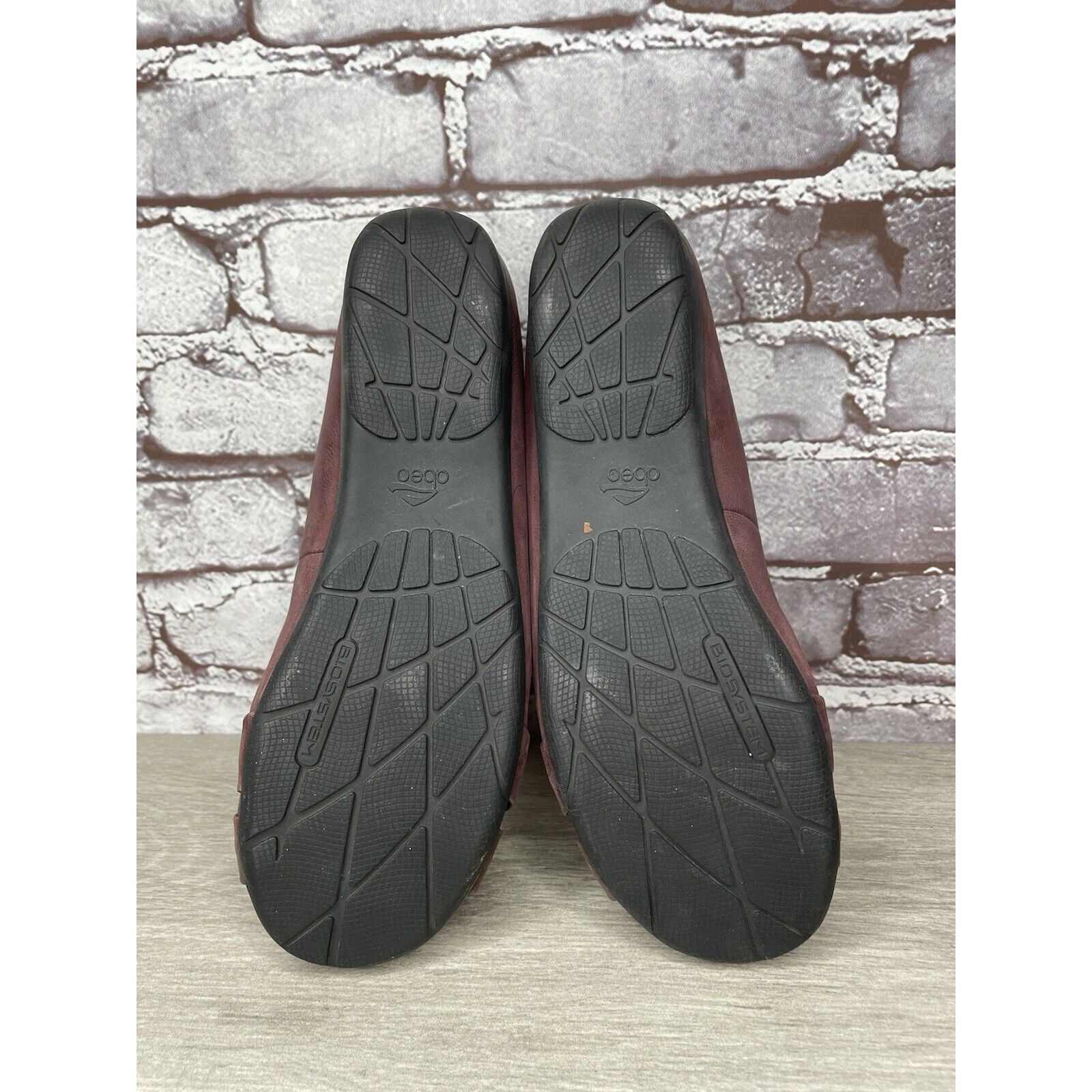 Other Abeo BIO System Terrie Slip On Shoes Sz 8N Purple Knotted Le Size US 8 / IT 38 - 11 Thumbnail