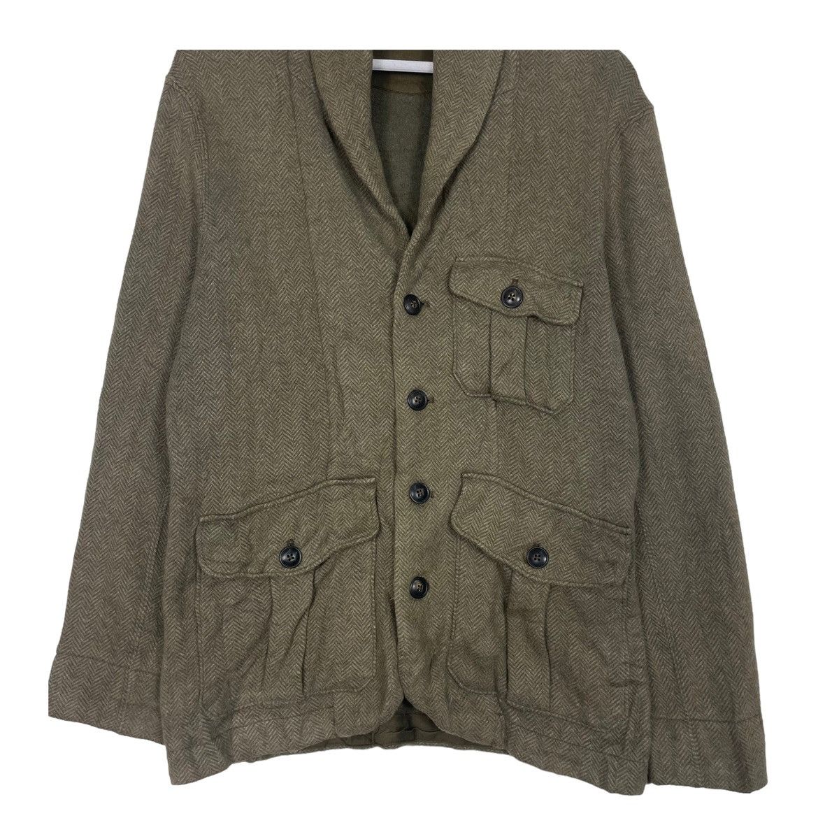 Polo Ralph Lauren × Ralph Lauren 💥POLO RALPH LAUREN SHAWL COLLAR BUTTON JACKET Size US S / EU 44-46 / 1 - 5 Thumbnail