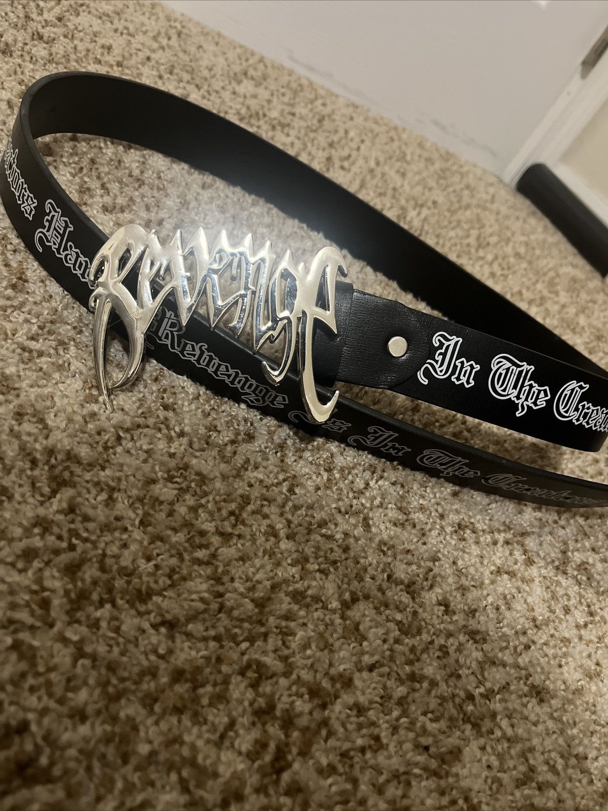 Revenge Suede Belt main image 1