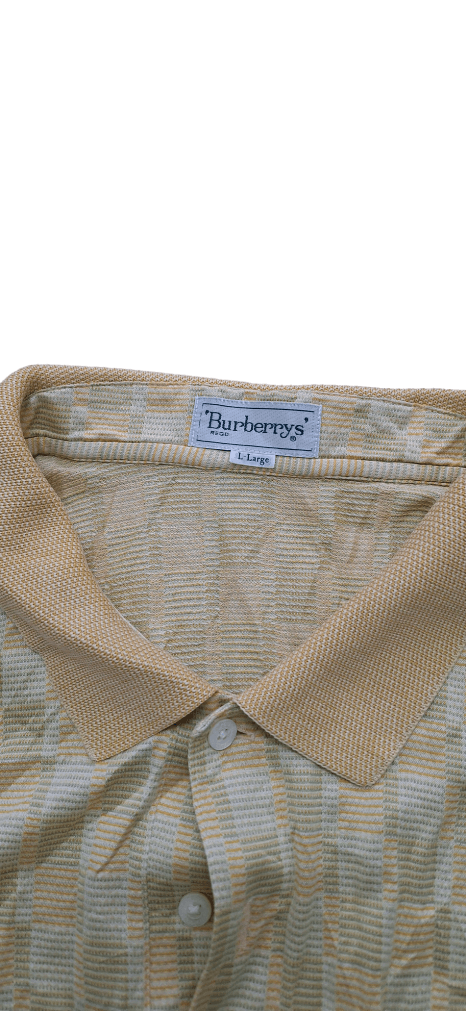 Burberry × Vintage Vintage Burberry Check Longsleeve Size US L / EU 52-54 / 3 - 7 Thumbnail