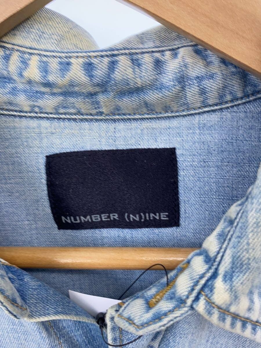 Number (N)ine Ortega Aged Western Denim Button Shirt Size US XL / EU 56 / 4 - 4 Thumbnail