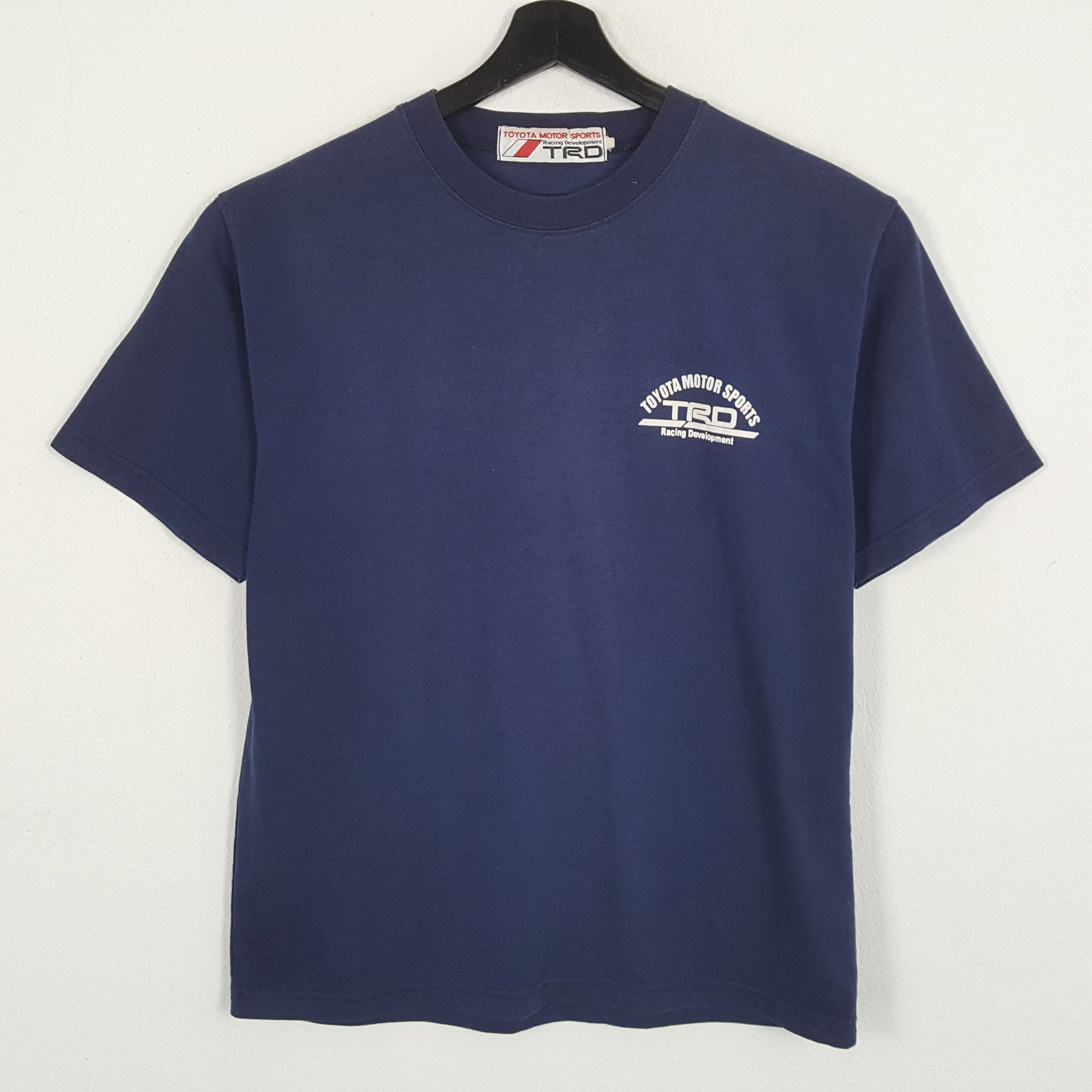 Japanese Brand × Vintage TRD TOYOTA MOTOR SPORTS RACING Japanese Tshirt Size US M / EU 48-50 / 2 - 3 Thumbnail