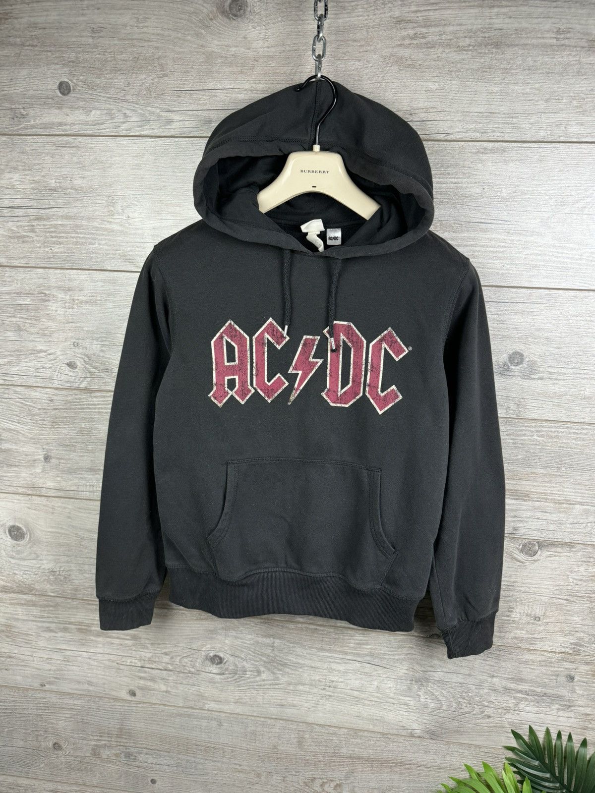 ACDC Extra Large Black Red Hoodie Size XS