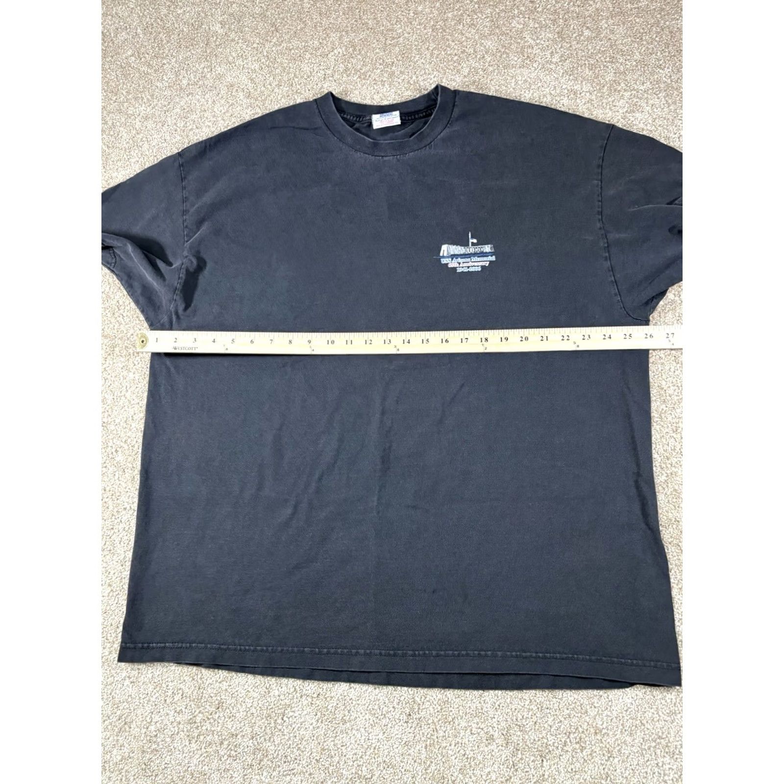 Vintage VINTAGE USS Arizona Memorial Pearl Harbor Hawaii Black T-Shirt Made In USA •Size XXL Size US XXL / EU 58 / 5 - 8 Thumbnail