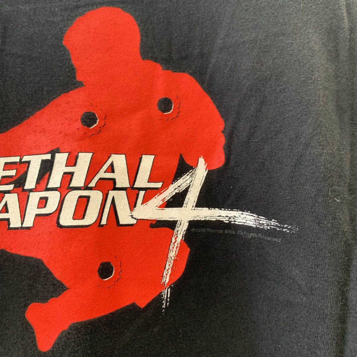 Vintage vintage 1998 Lethal Weapon 4 movie T-Shirt XL Size US XL / EU 56 / 4 - 10 Thumbnail
