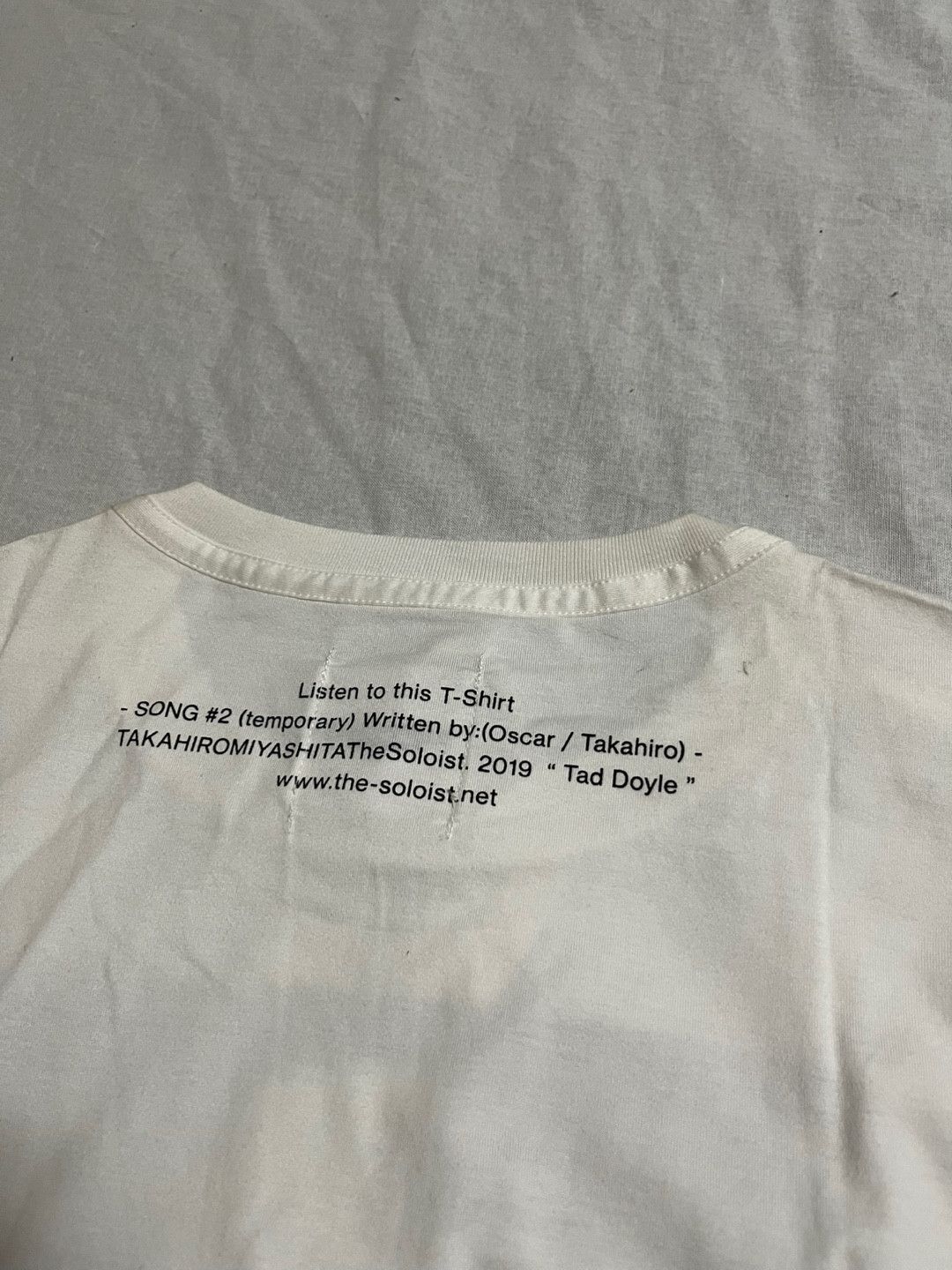 Takahiromiyashita The Soloist. 'CHARLES PETERSON' long sleeve t shirt Size US S / EU 44-46 / 1 - 4 Thumbnail
