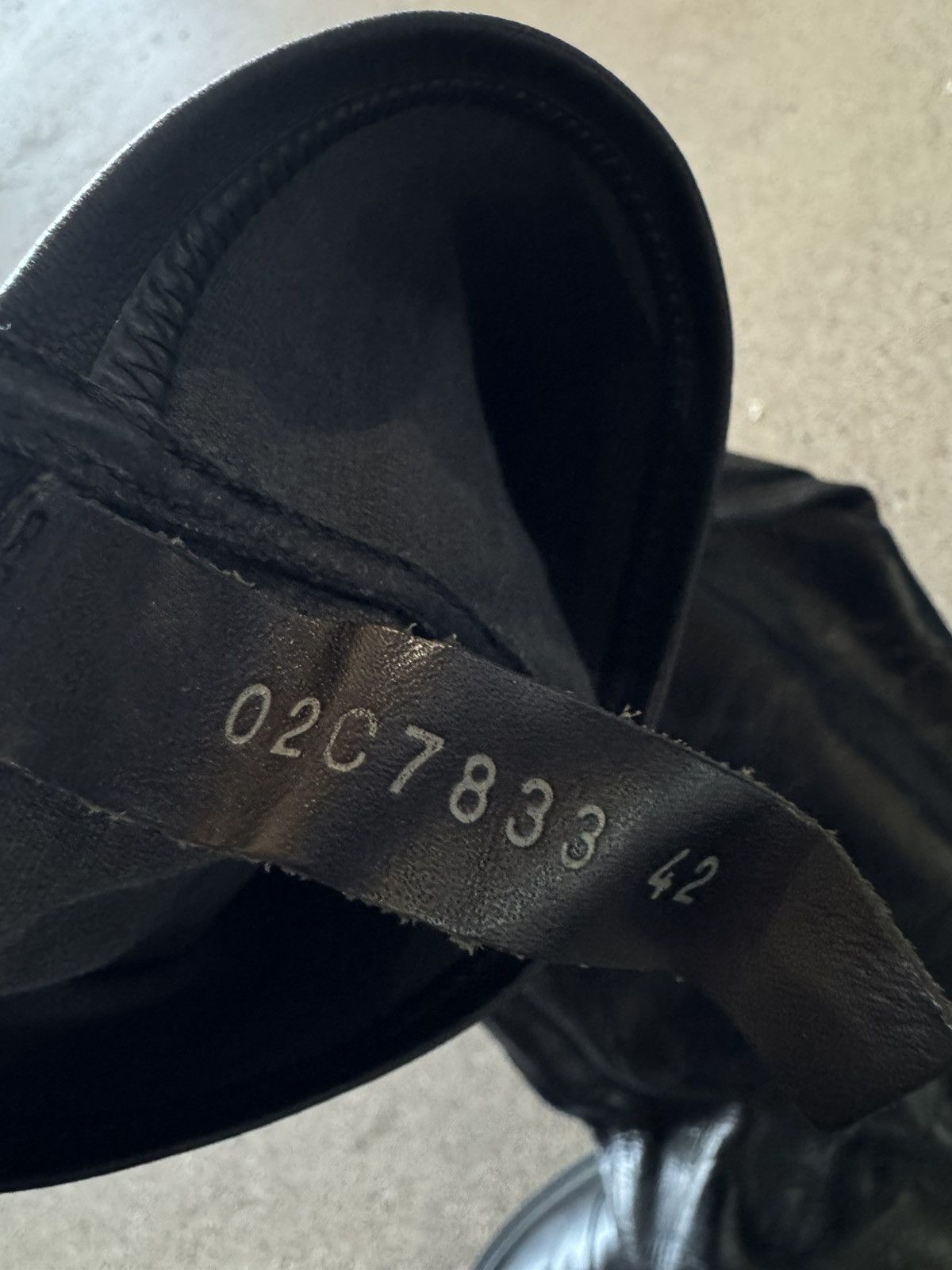 Rick Owens Bogun 78mm Leather Flared Boots Size US 9 / EU 42 - 5 Thumbnail