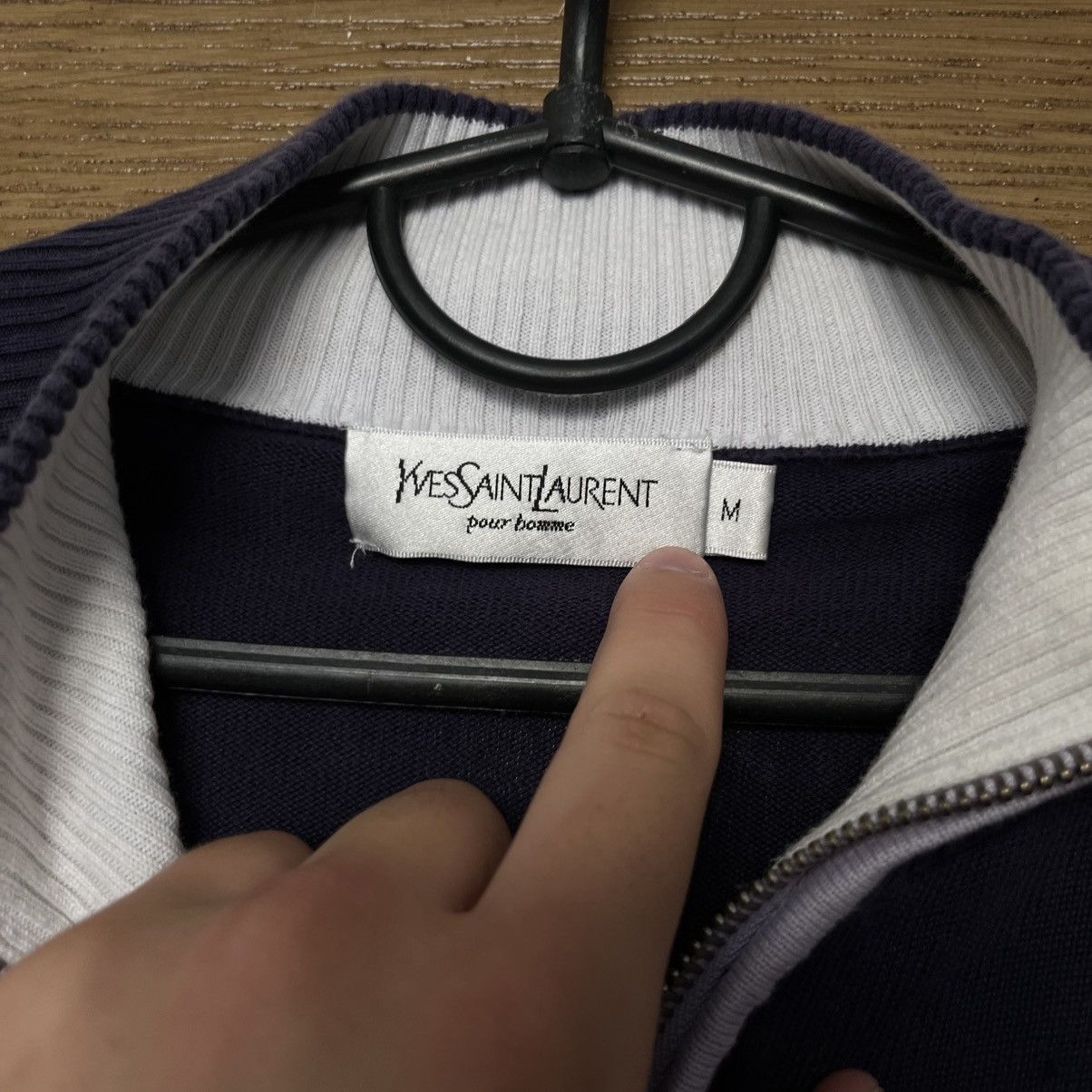 Yves Saint Laurent Vintage Yves Saint Laurent YSL Full zip sweater Size US M / EU 48-50 / 2 - 5 Thumbnail