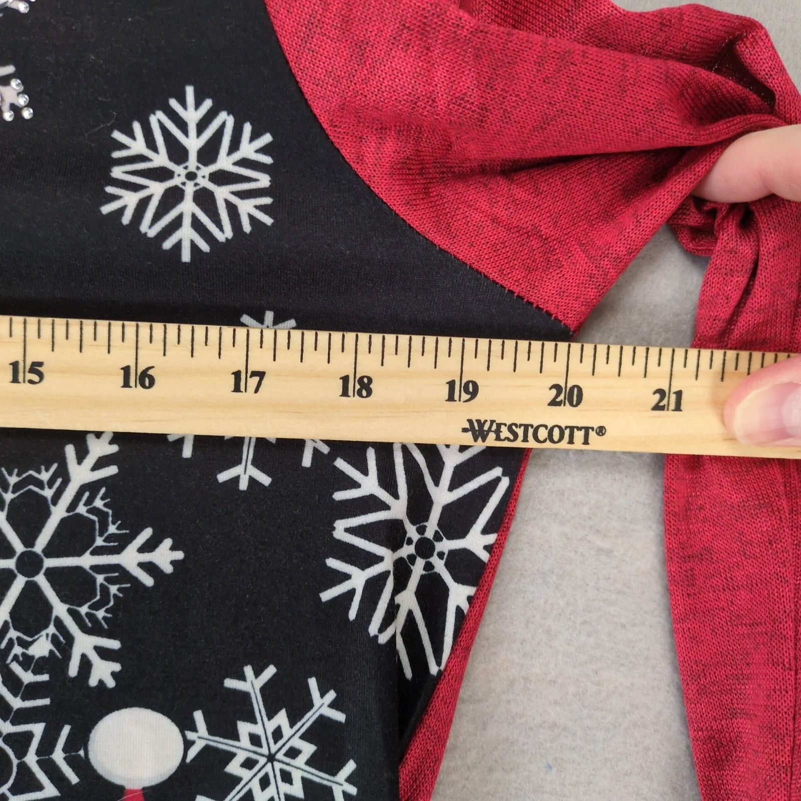 Other Onque Casual Santa Gnomes Holiday Shirt Top Embellished XL Size XL / US 12-14 / IT 48-50 - 4 Thumbnail