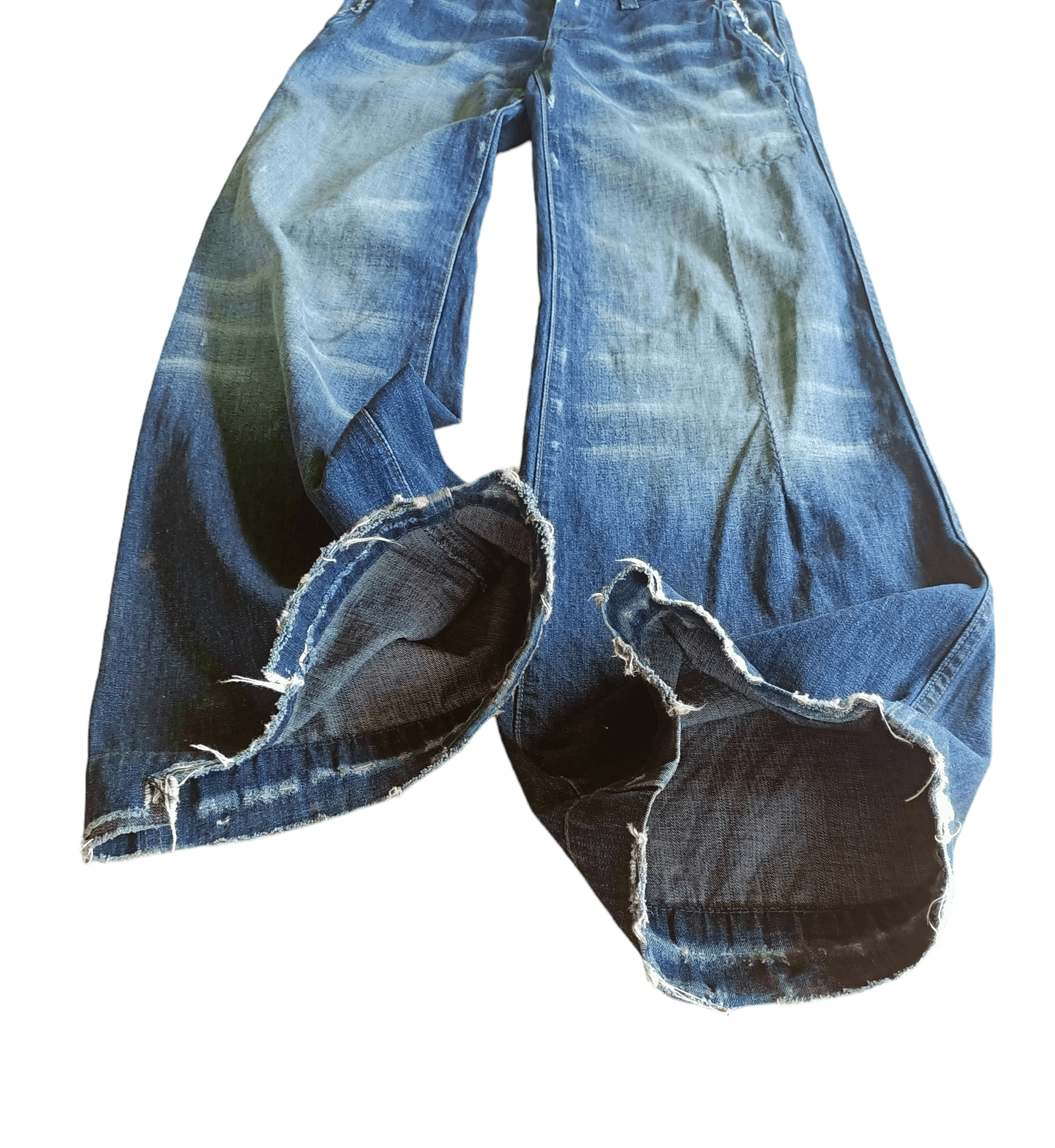 Ralph Lauren RALPH LAUREN x BAGGY JEANS x DISTRESS STYLE x VINTAGE Size 30" / US 8 / IT 44 - 3 Thumbnail