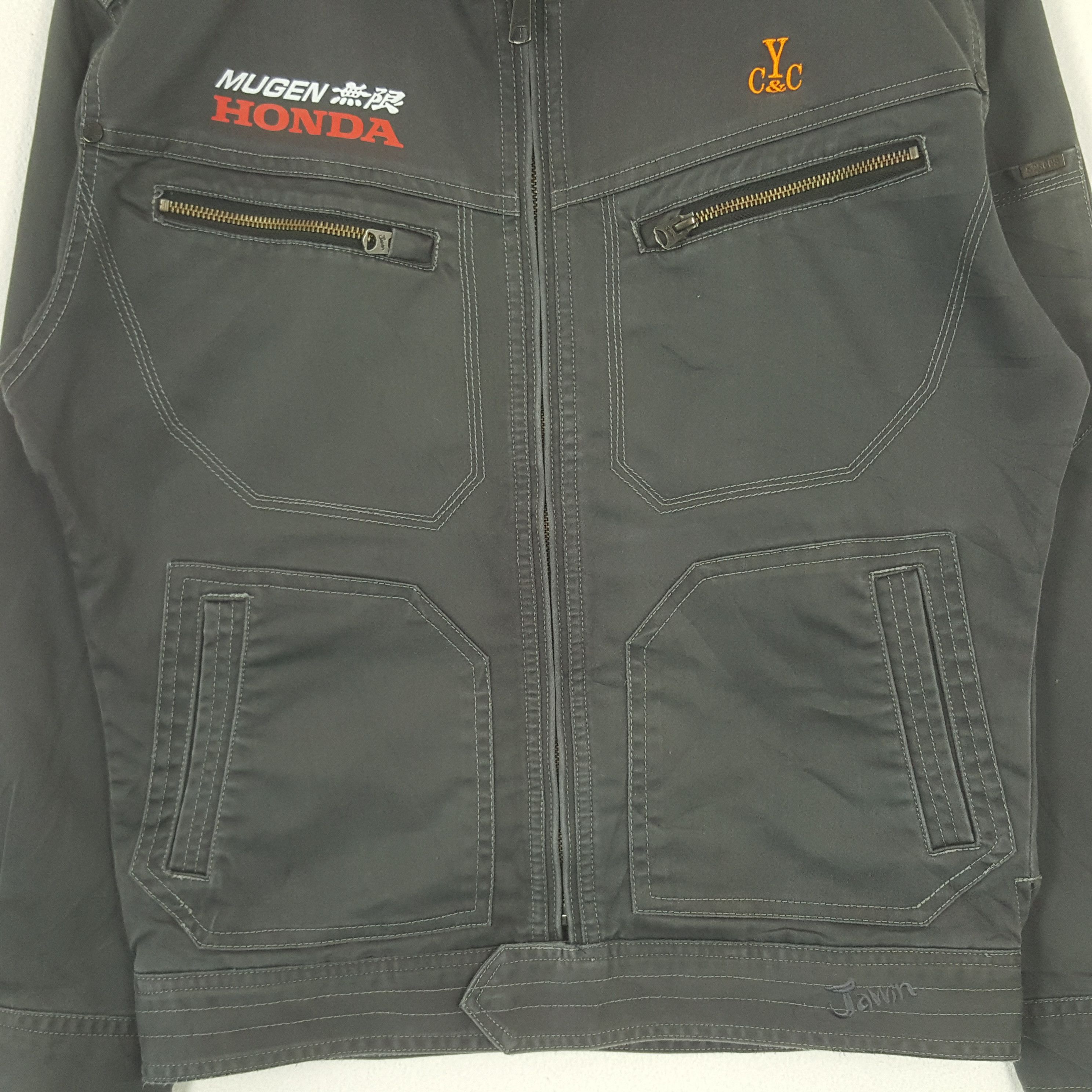 Honda Vintage Mugen Honda Japanese Racing Custom Jacket C289N20 Size US M / EU 48-50 / 2 - 4 Thumbnail