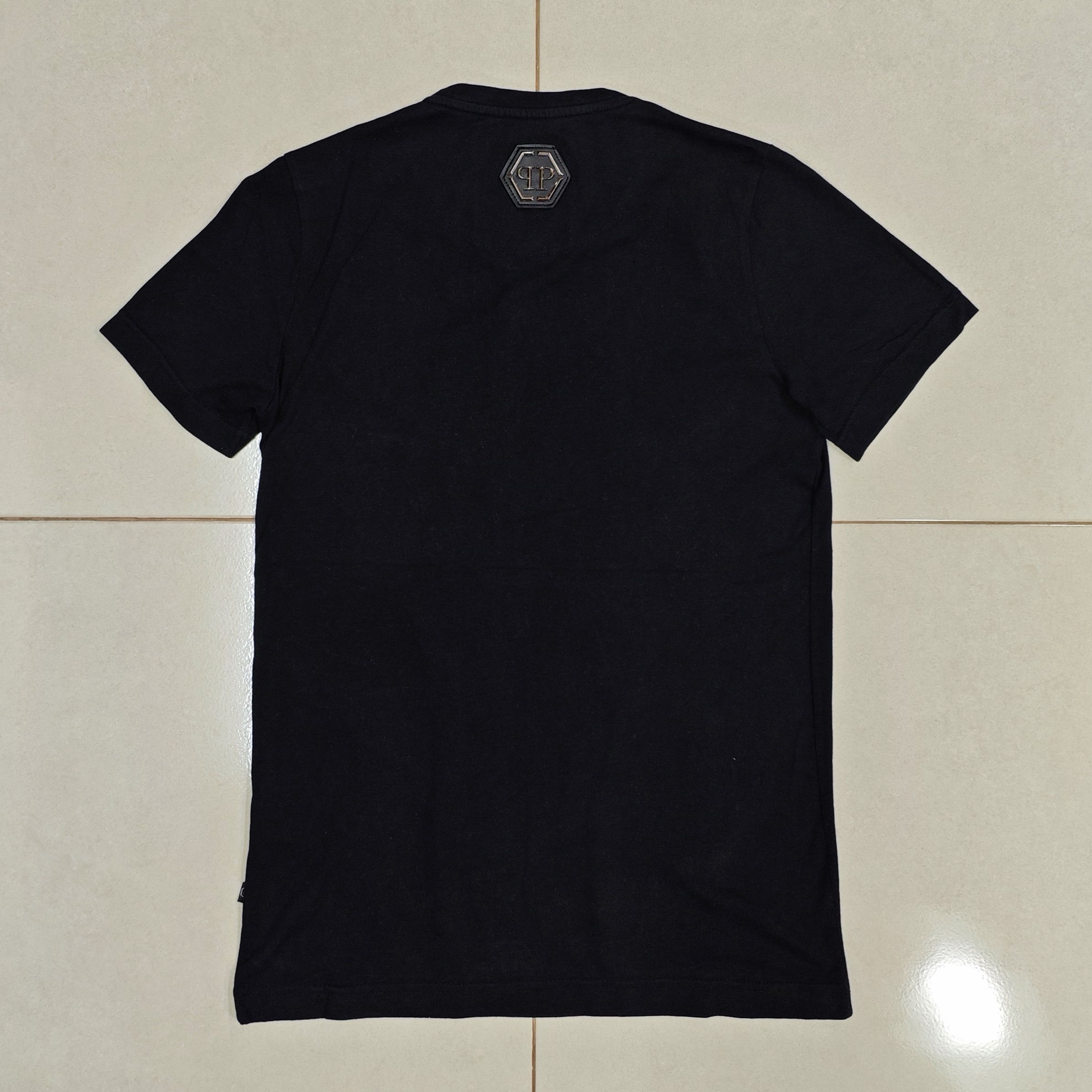 Philipp Plein PHILIPP PLEIN Originals Crystal Skull Black S Tshirt Tee Size US S / EU 44-46 / 1 - 5 Thumbnail