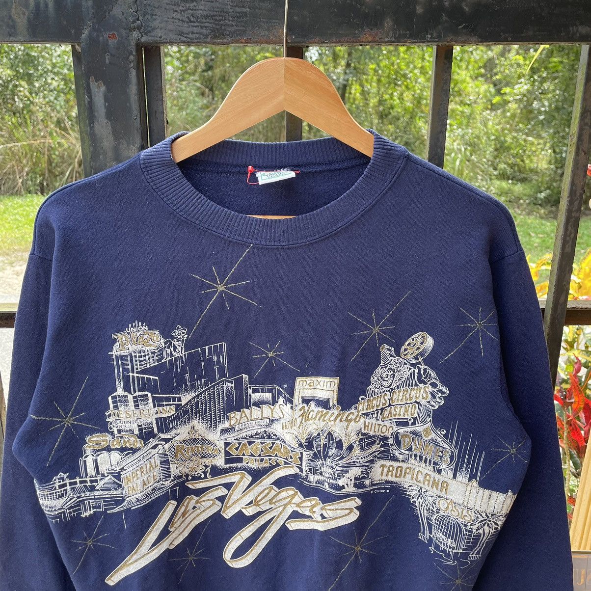 🔥Vintage Las Vegas Casino City Overprint Sweatshirts