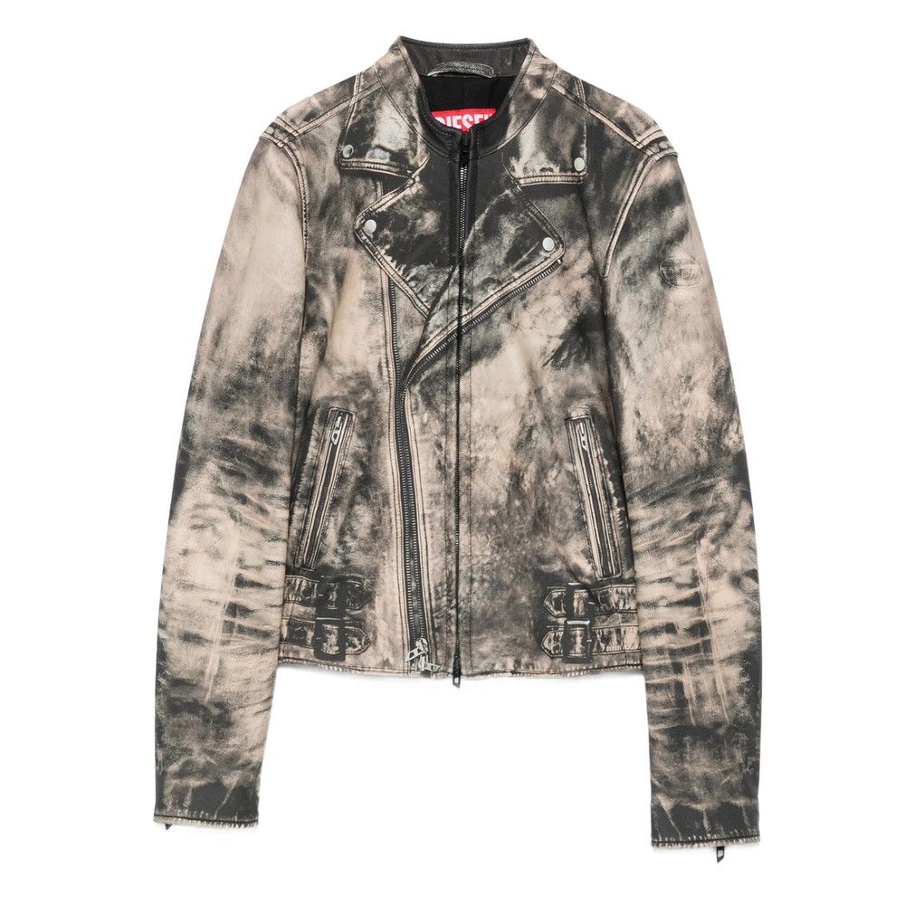 Diesel Diesel NEUTRALS Jackets - Leather Jackets Size XS / US 0-2 / IT 36-38 - 1 Thumbnail