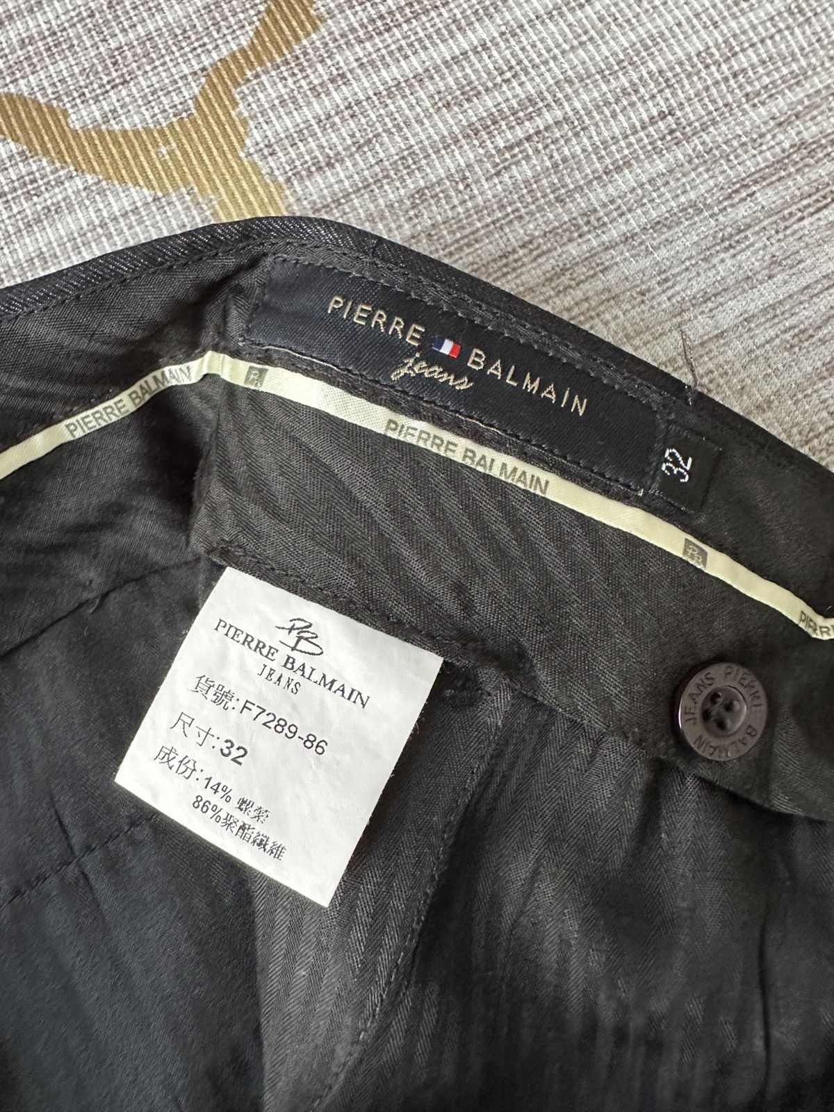 Pierre Balmain Vintage 90s Pierre Balmain Trouser Pant Size US 30 / EU 46 - 15 Thumbnail