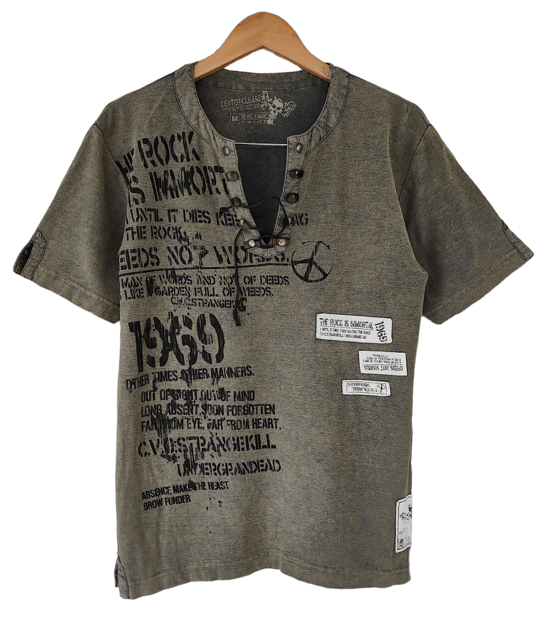 Beauty Beast 💥LAST CALL💥 Center Clease Emo Gothic Rockstar T Size US M / EU 48-50 / 2 - 1 Thumbnail
