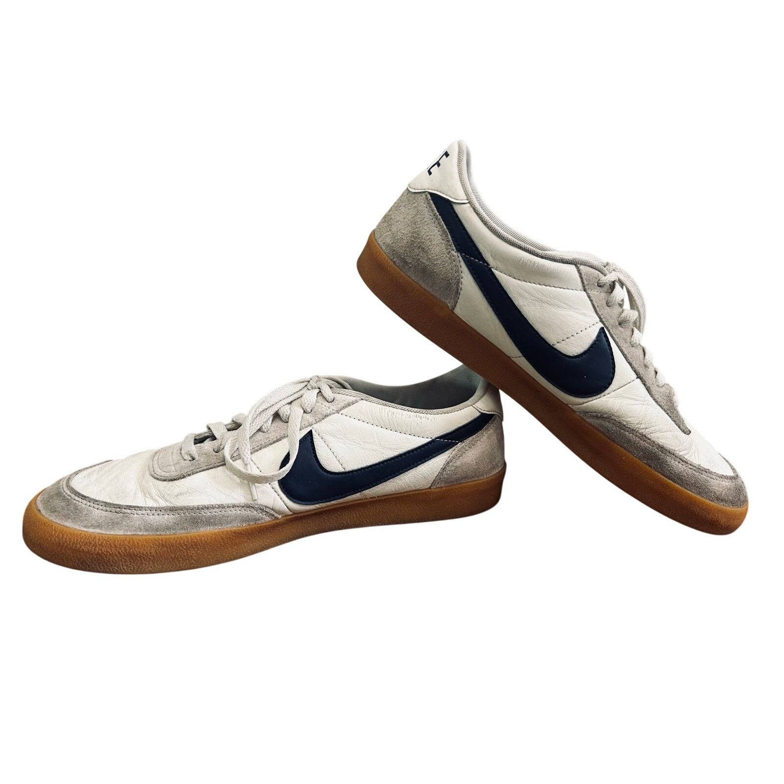 Nike Killshot White Navy Gum Sole Sneakers Size 10