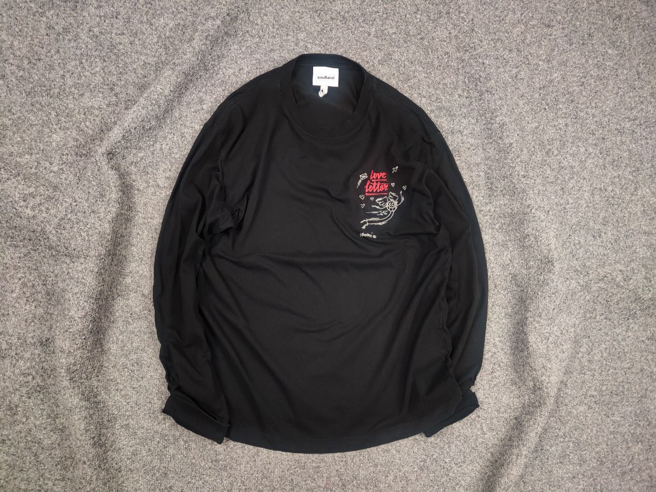 Soulland Soulland Design Pepe Long Sleeve Black logo Size US S / EU 44-46 / 1 - 1 Thumbnail
