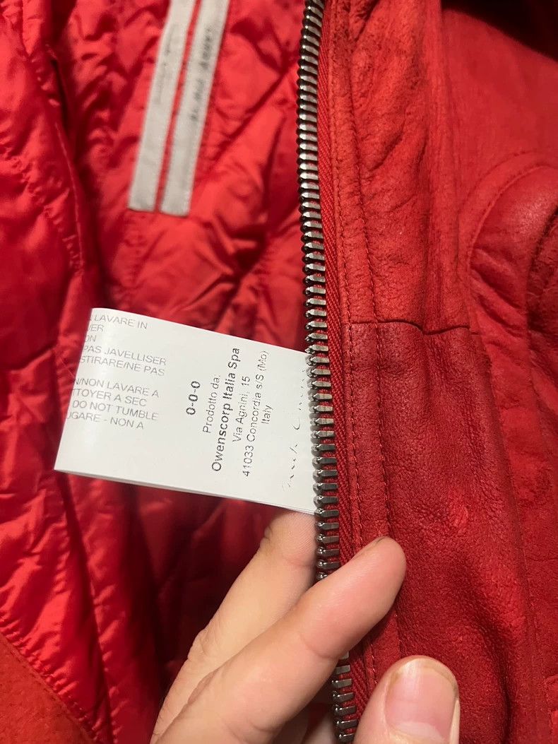 Rick Owens Rick Owens 19fw Larry season Sheepskin down coat 2501-Nexta Size US XXS / EU 40 - 9 Thumbnail