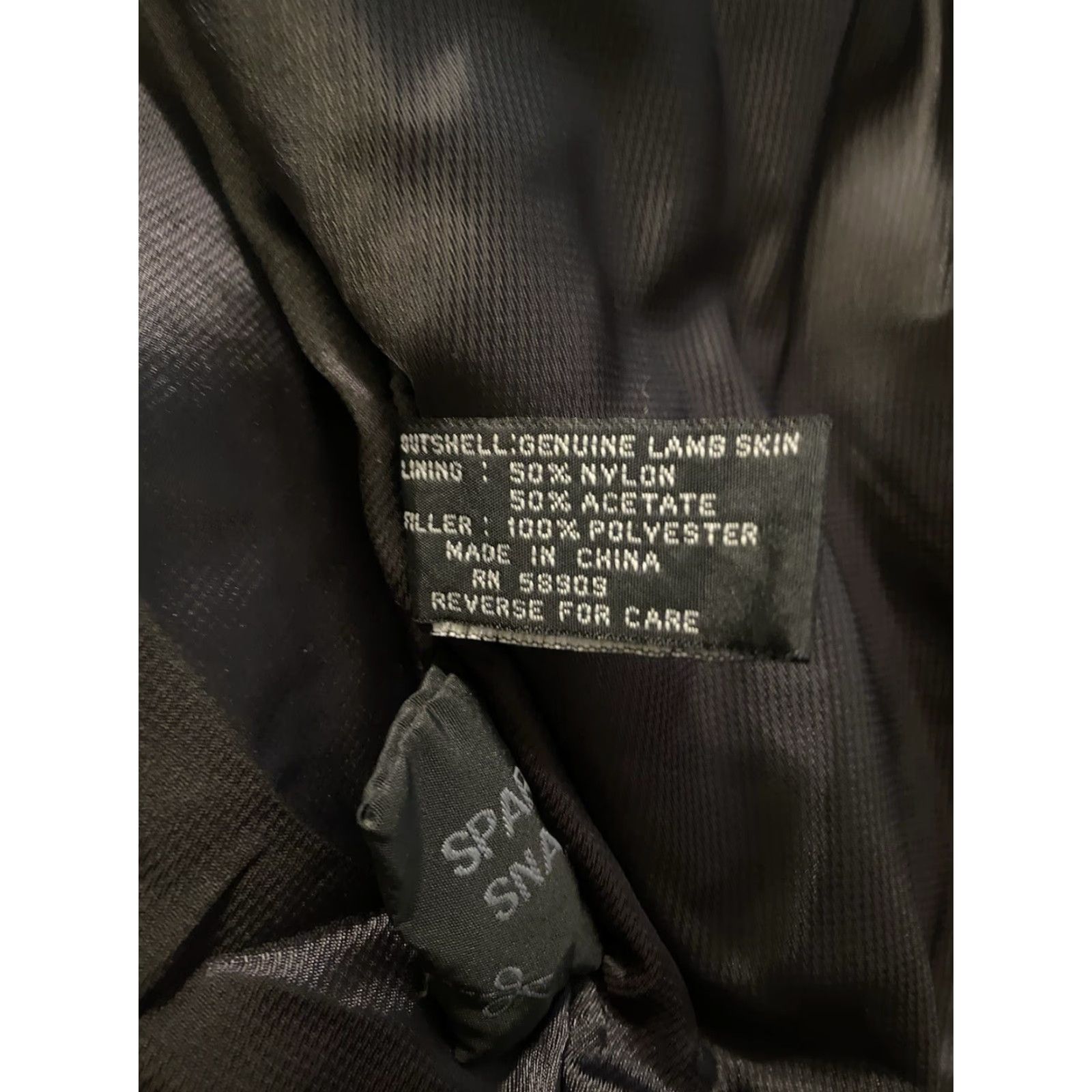 Roundtree & Yorke VINTAGE Roundtree & Yorke Lamb Skin Leather Bomber Jacket Black Men’s Size Large Size US L / EU 52-54 / 3 - 7 Thumbnail