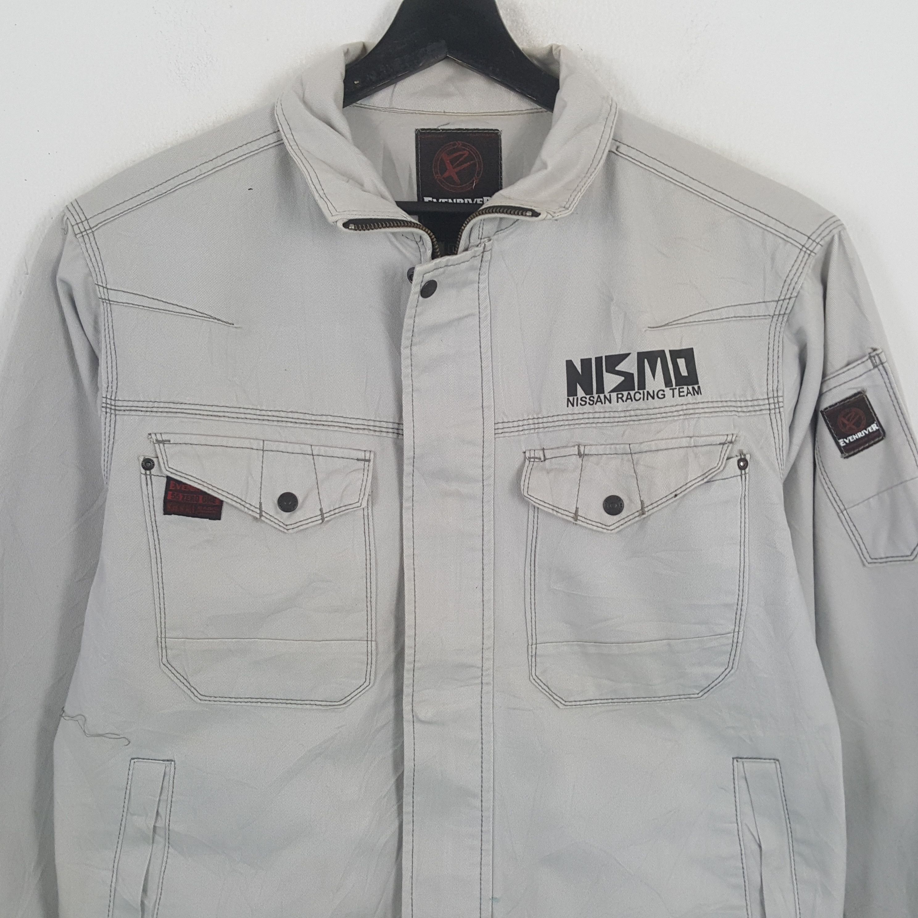 Japanese Brand × Vintage NISMO NISSAN RACING TEAM Motorsports Custom Art Jacket Size US L / EU 52-54 / 3 - 4 Thumbnail