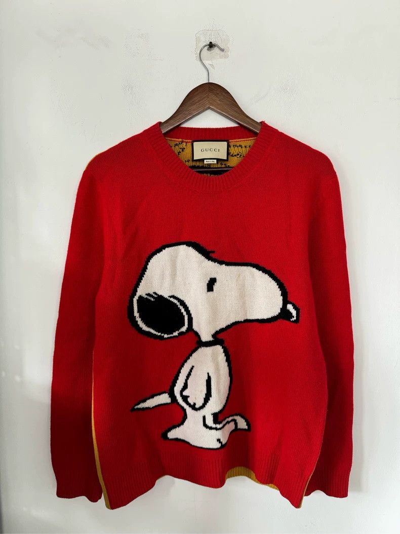 Gucci Gucci Red wool sweatshirt 2504-Nextarrow Size US L / EU 52-54 / 3 - 1 Thumbnail