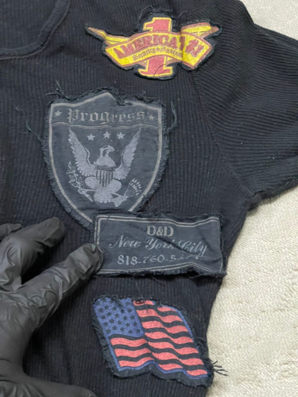 Japanese Brand Burden Patches Sweatshirt Size L / US 10 / IT 46 - 12 Thumbnail