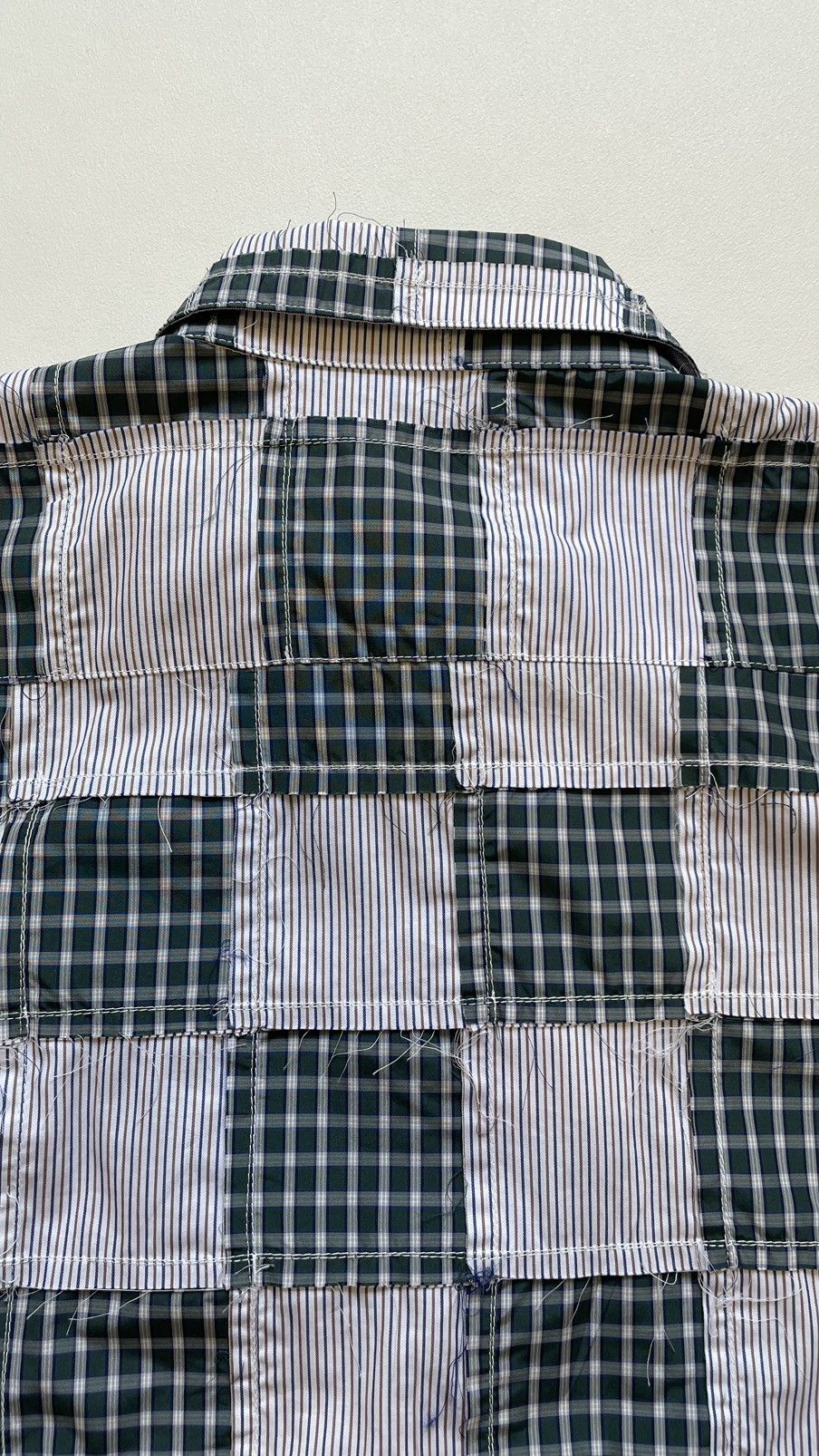 Martine Rose S/S 20 Raw Edge Patchwork Shirt Size US M / EU 48-50 / 2 - 17 Thumbnail