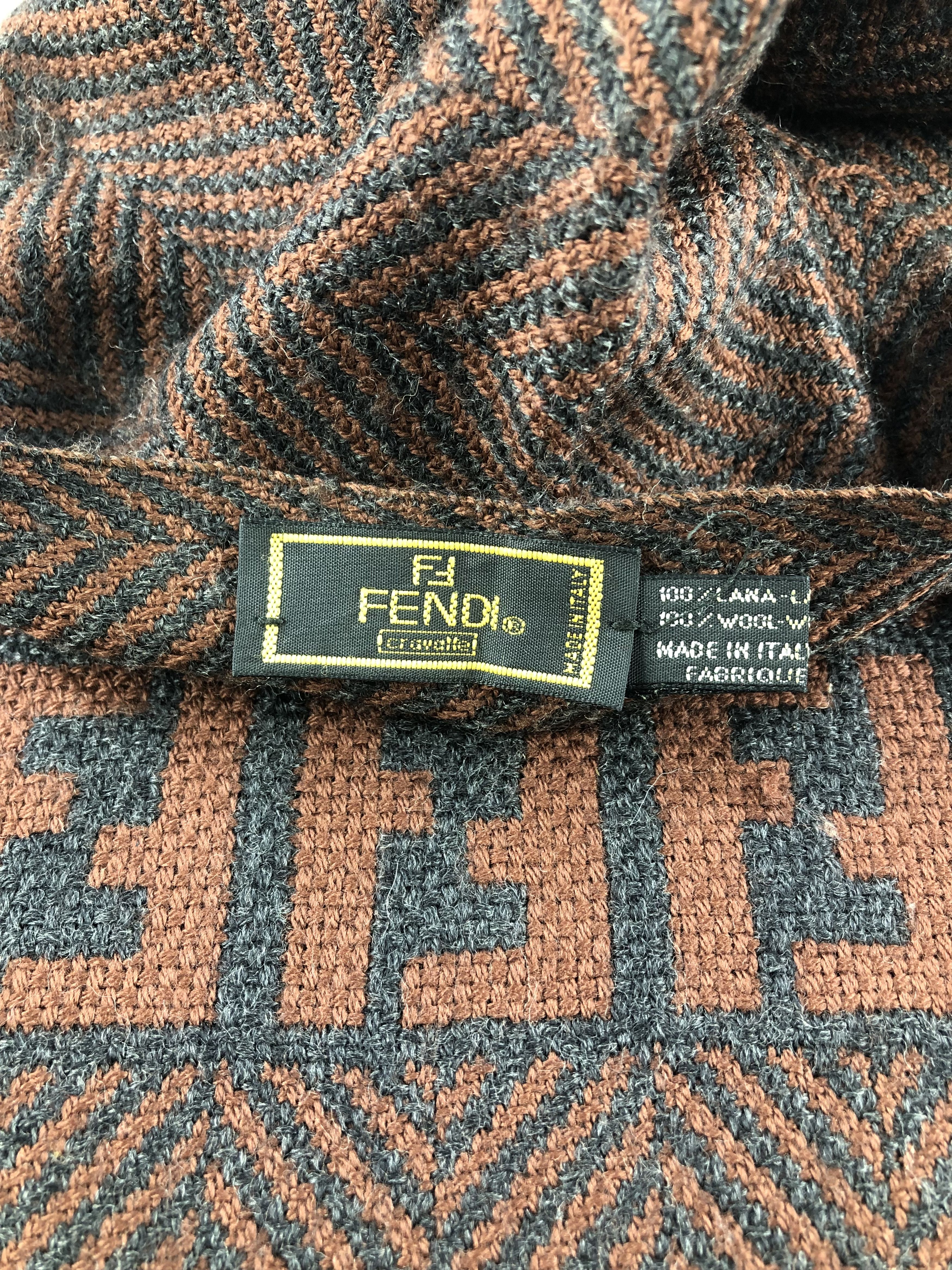 Fendi Fendi Scarf / Muffler / Neckwear Size ONE SIZE - 8 Thumbnail