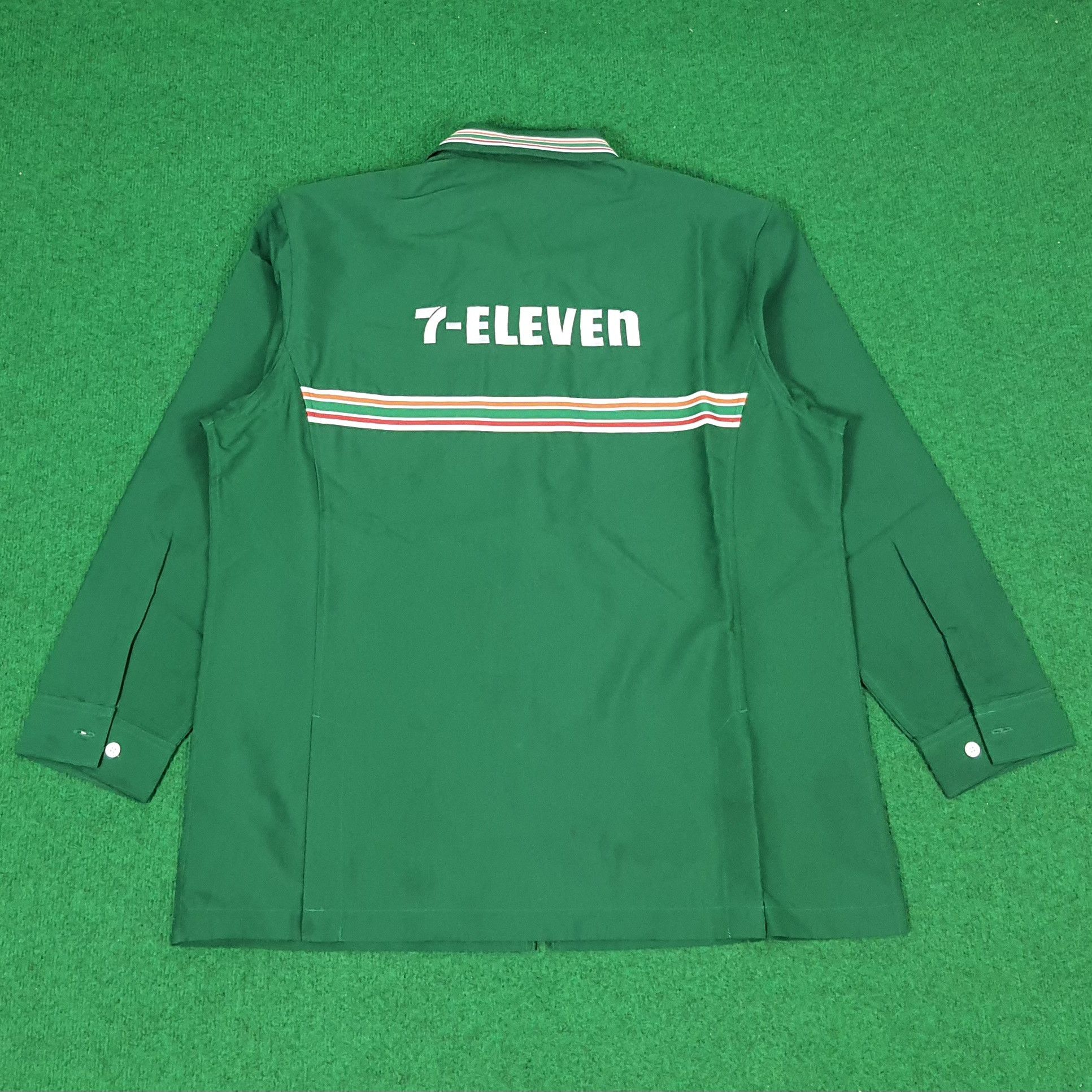 Japanese Brand × Vintage Vintage 7 Eleven Japanese Brand Staff Uniform Jacket Size US L / EU 52-54 / 3 - 3 Thumbnail