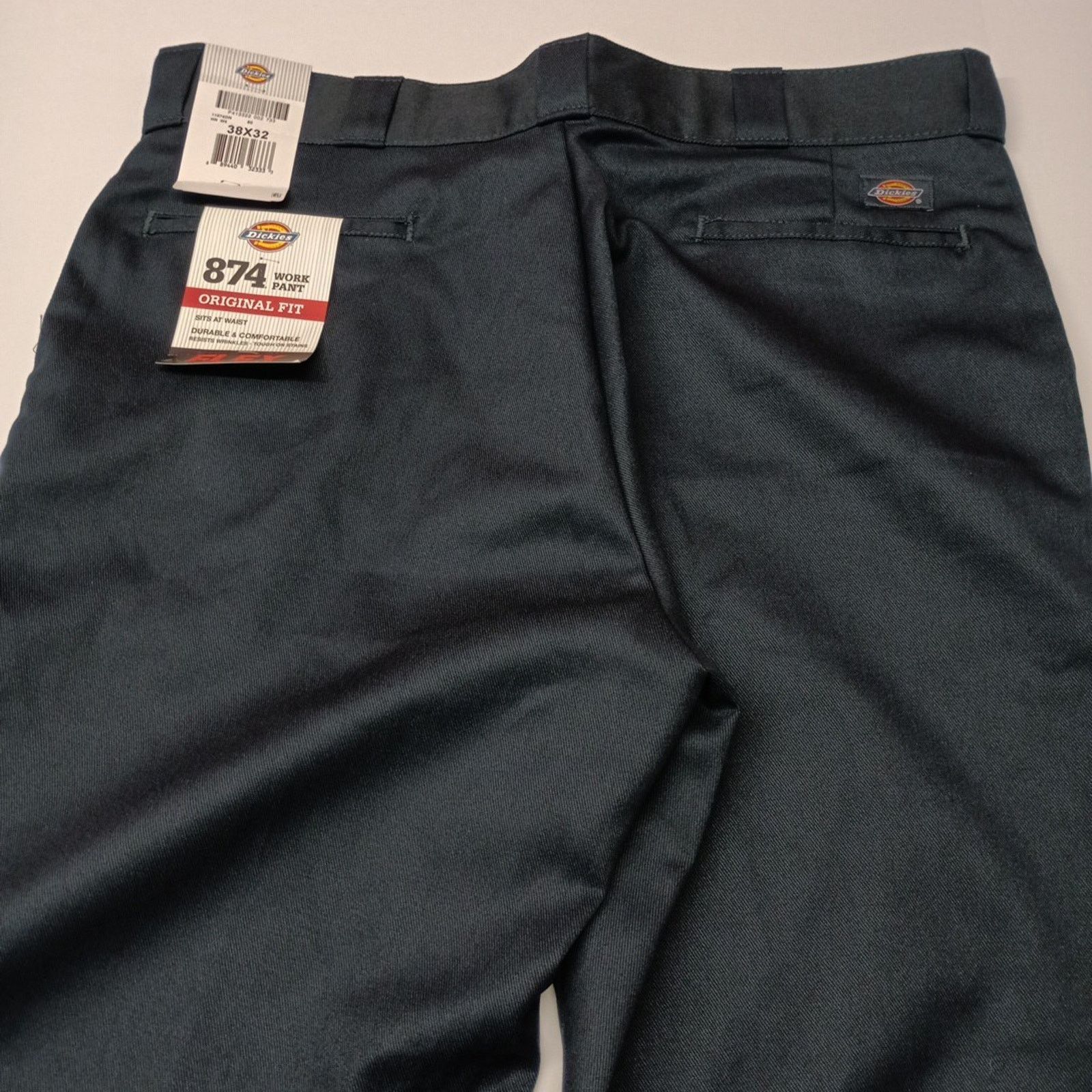 Dickies Dickies 874 Work Pants Men's 38x32 Flex Blue Original Fit Size US 38 / EU 54 - 7 Thumbnail