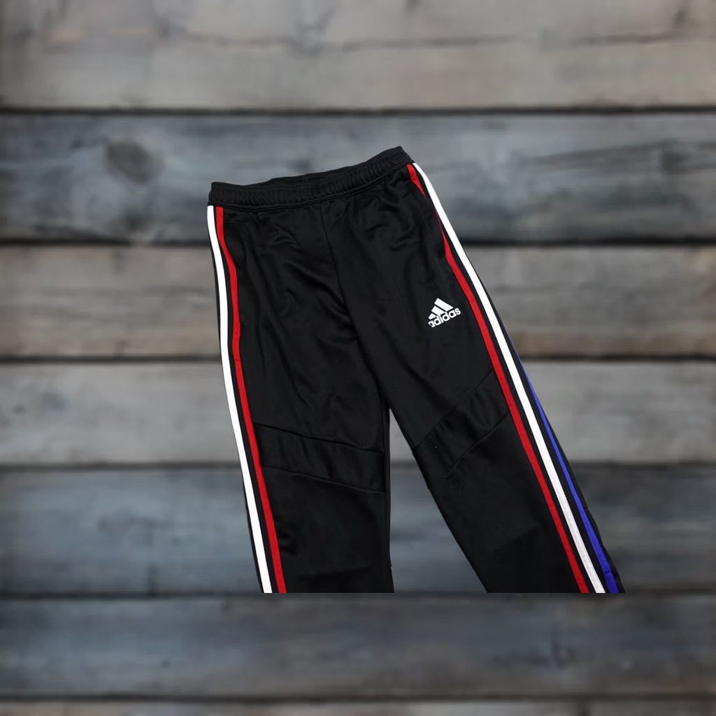 Adidas Adidas Tiro Track Pants Men's Small Black Side Stripe Slim Tapered Aeroready Size US 29 - 1 Thumbnail